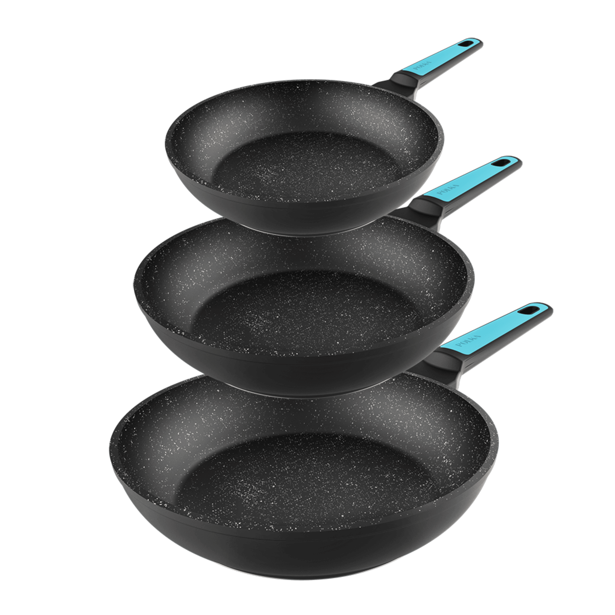 Set de Sartenes Polka Platinum 20-24-28 Bucket Set Thunder