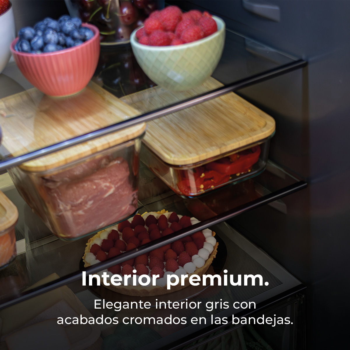 Bolero CoolMarket 4D 601 Black Glass E | Envío, instalación y retirada RAEE gratis – foto detalle 3