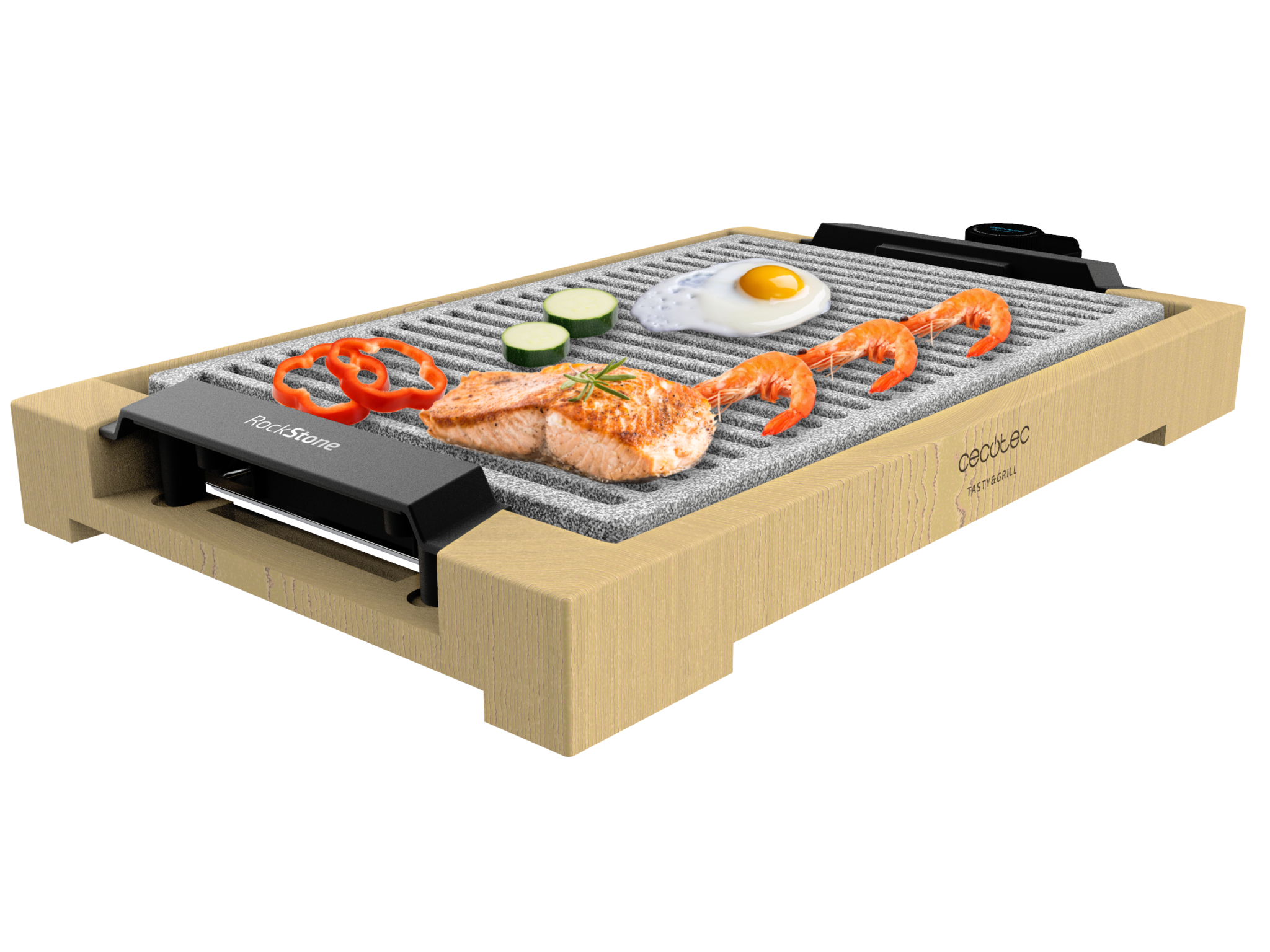 Plancha De Cocina Tasty&Grill 2000 Bamboo Linestone