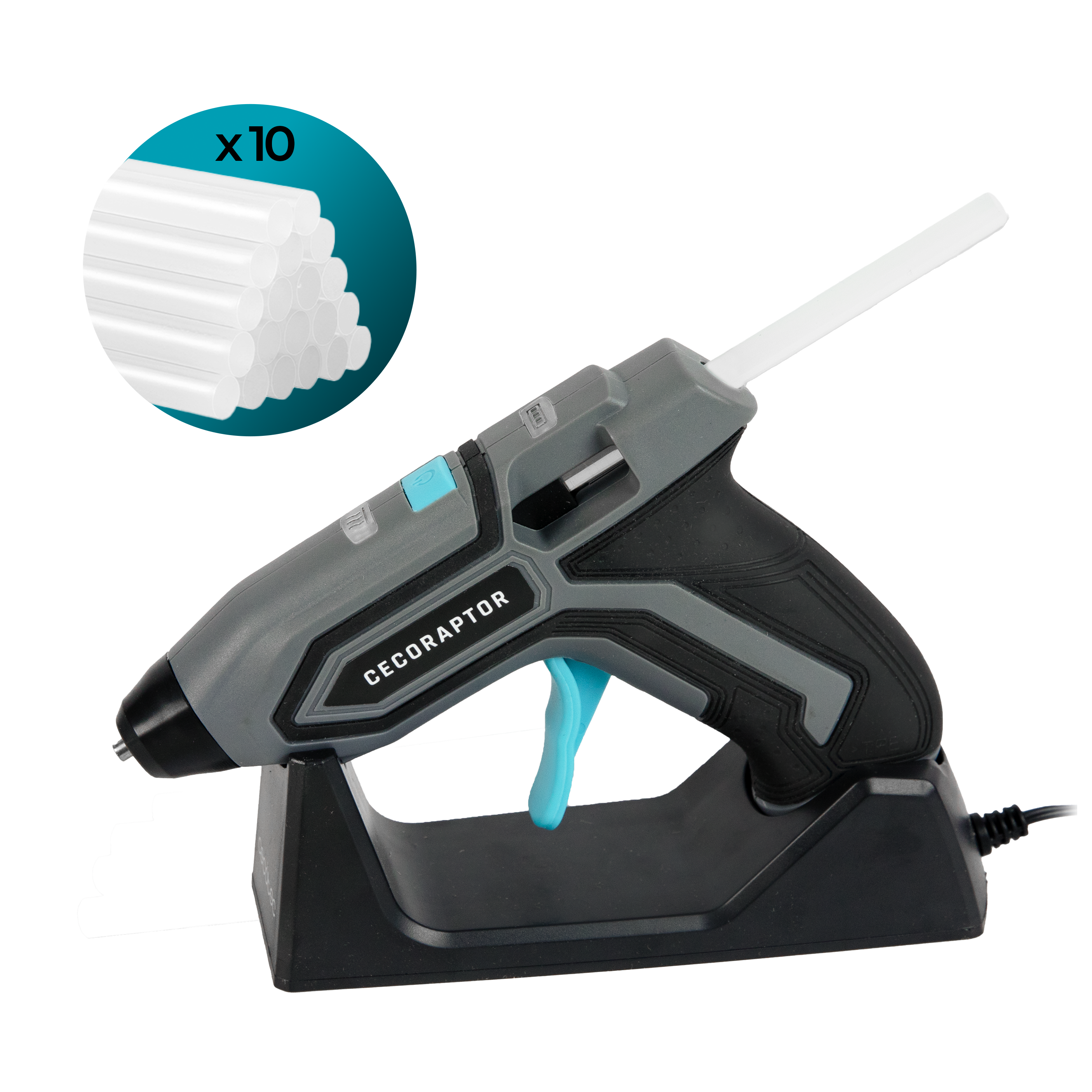 Pistola de encolar CecoRaptor Perfect Fix