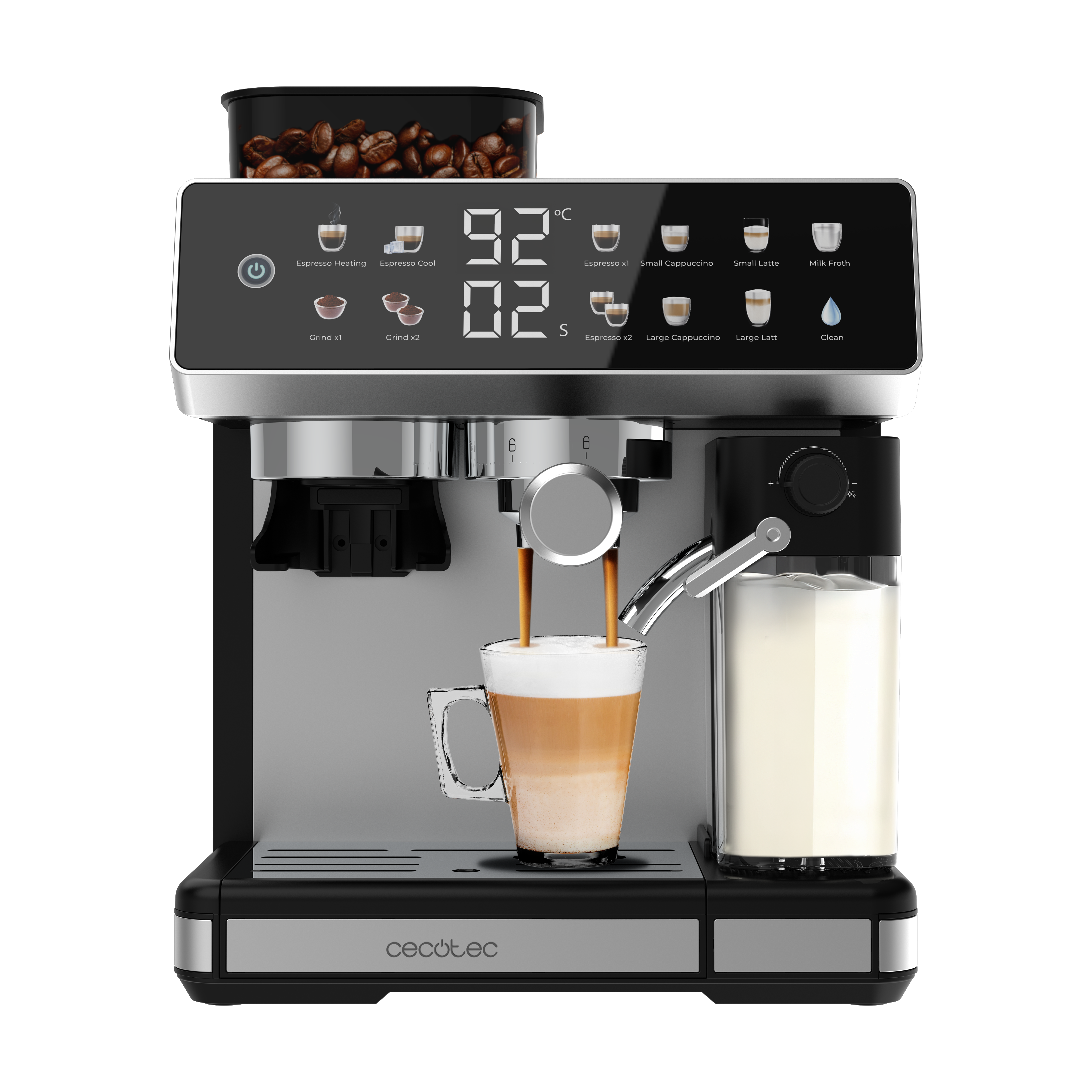 Power Espresso 20 Barista Grind & Latte
