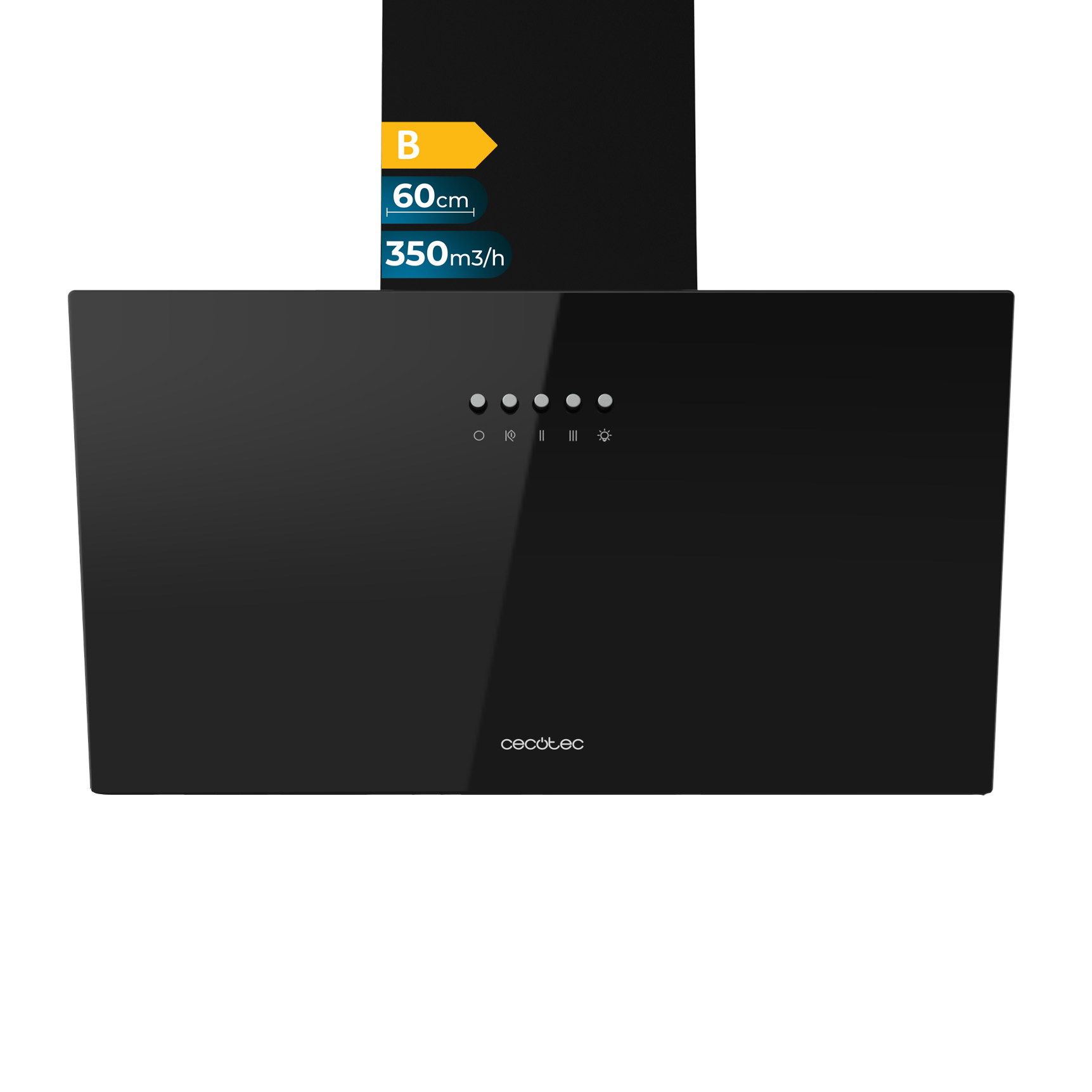 Bolero Flux DM 603500 Glass Black B