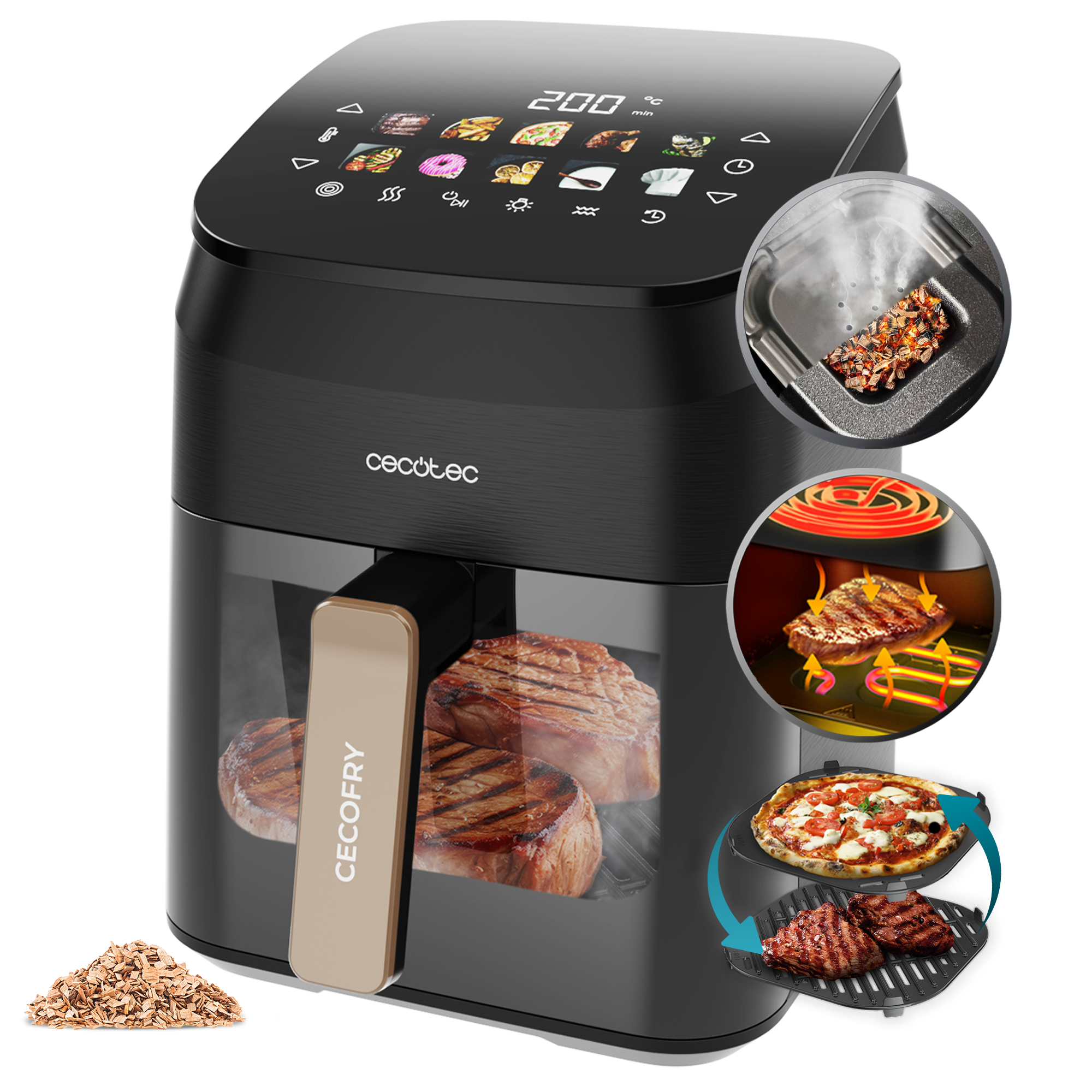Cecofry&Grill Smokin' 4500