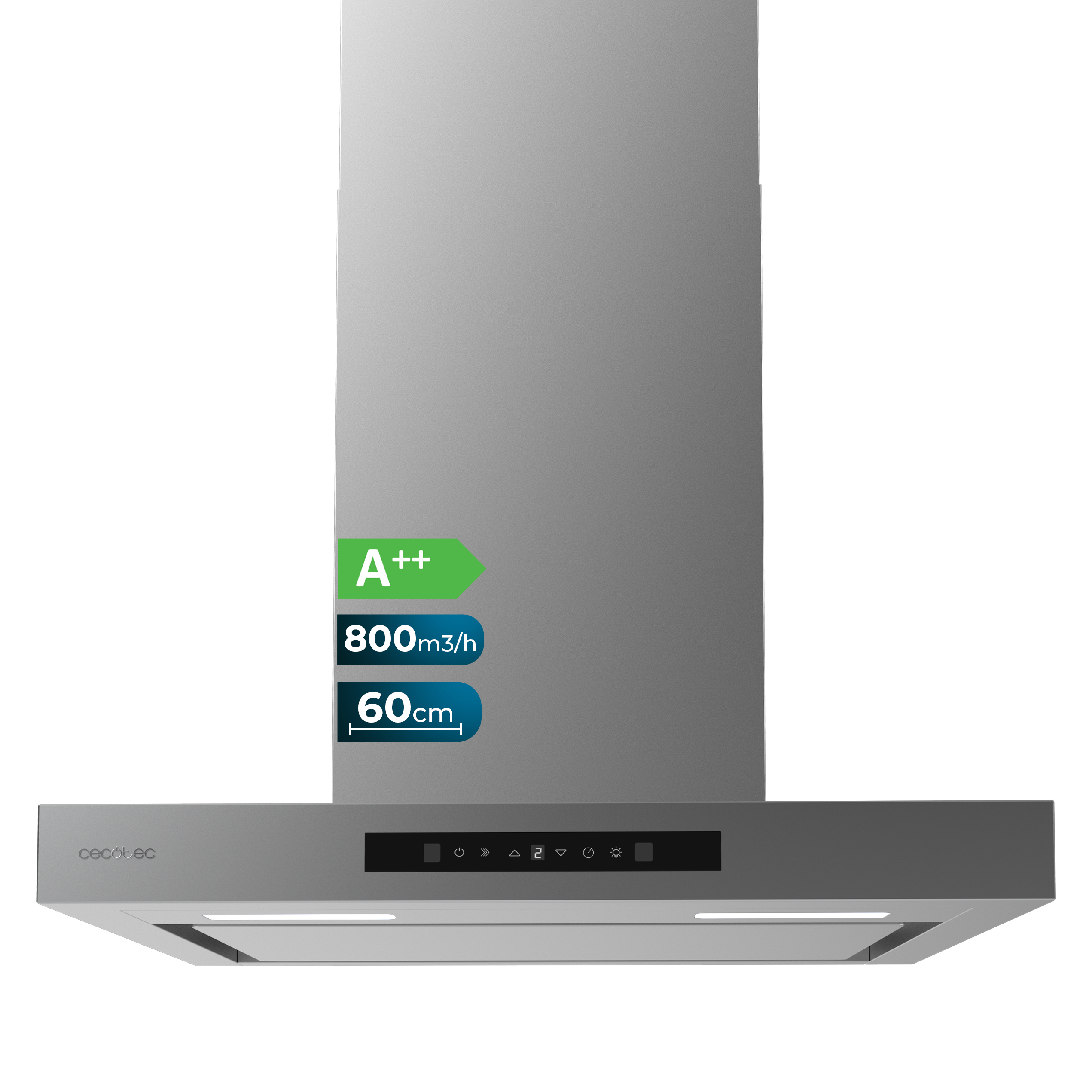 Bolero Flux TT 608000 Slim Glass Black A++
