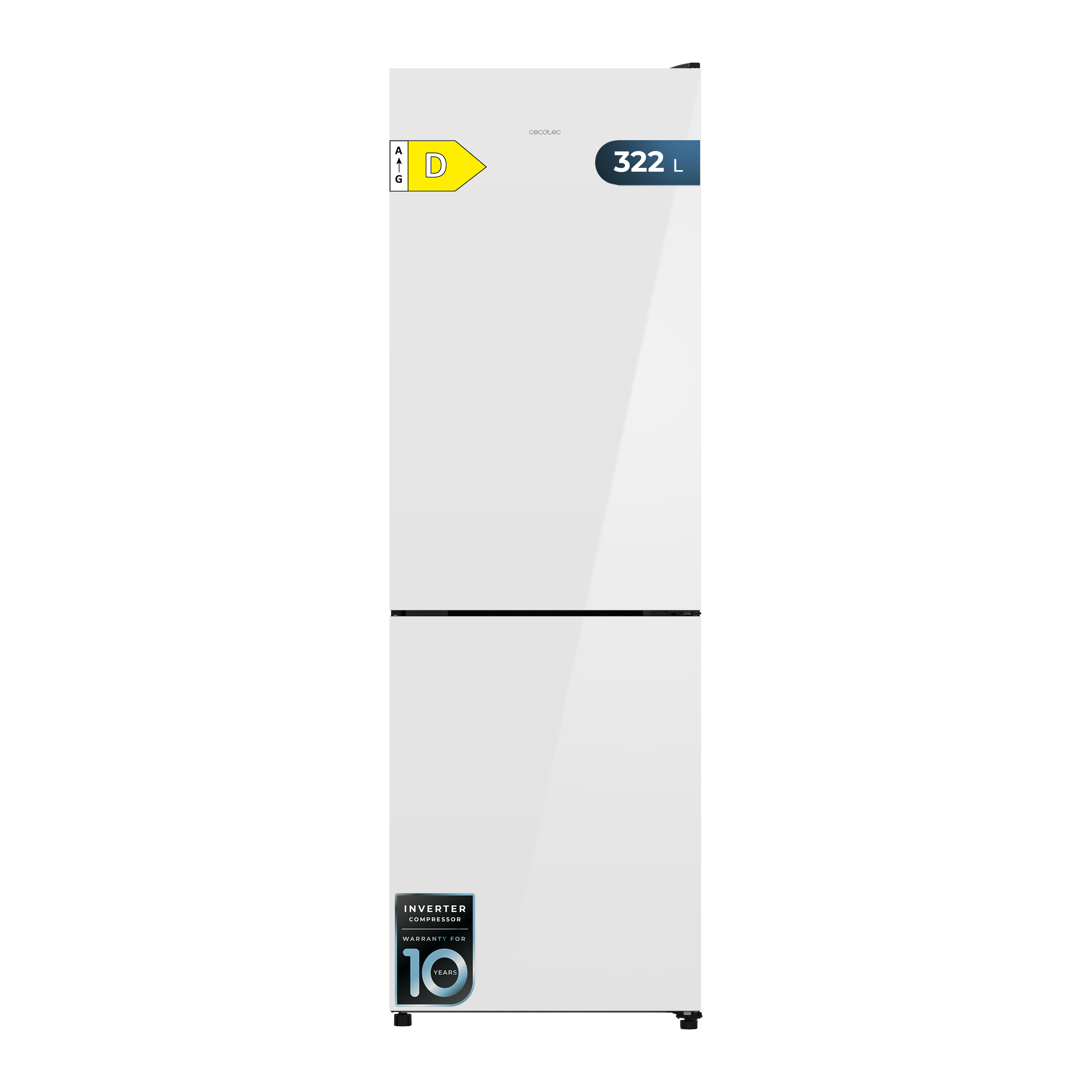 Bolero CoolMarket Combi 322i White Glass D