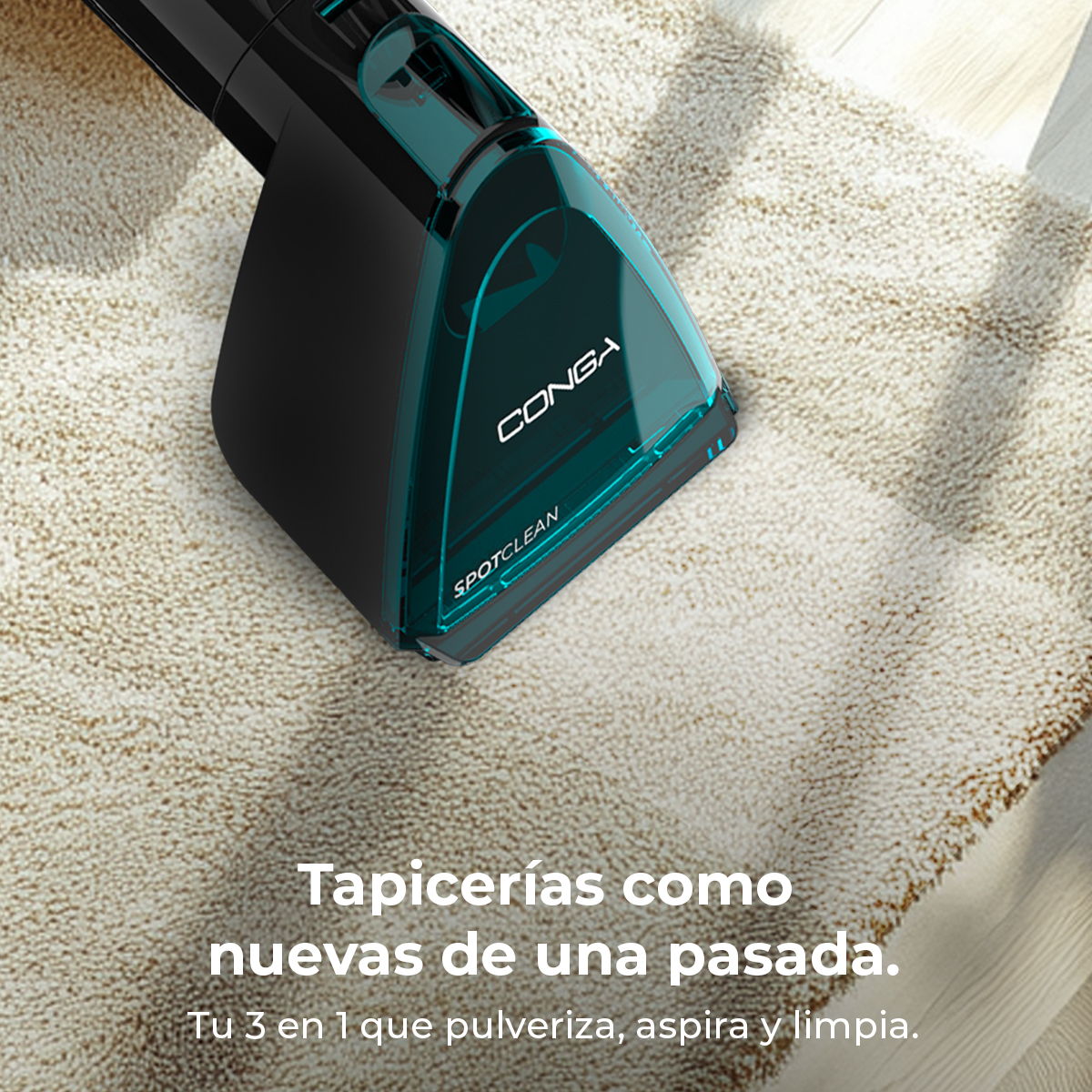 Conga 7000 Carpet&Spot Clean Steam Max | Envío gratis y mejor precio garantizado – foto detalle 1