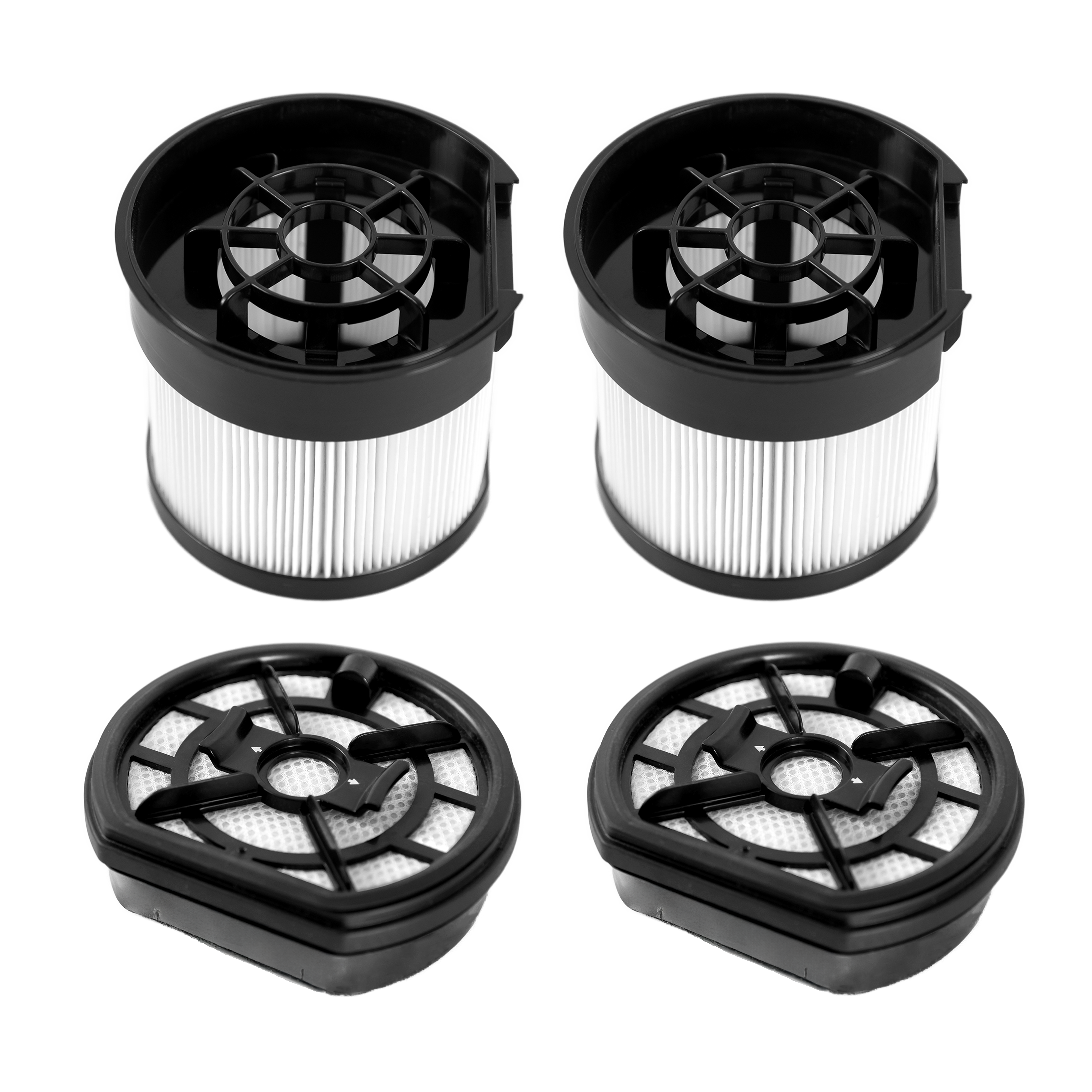 Pack de 2 sets de filtros de motor y depósito para Conga Rockstar 12500 Stellar