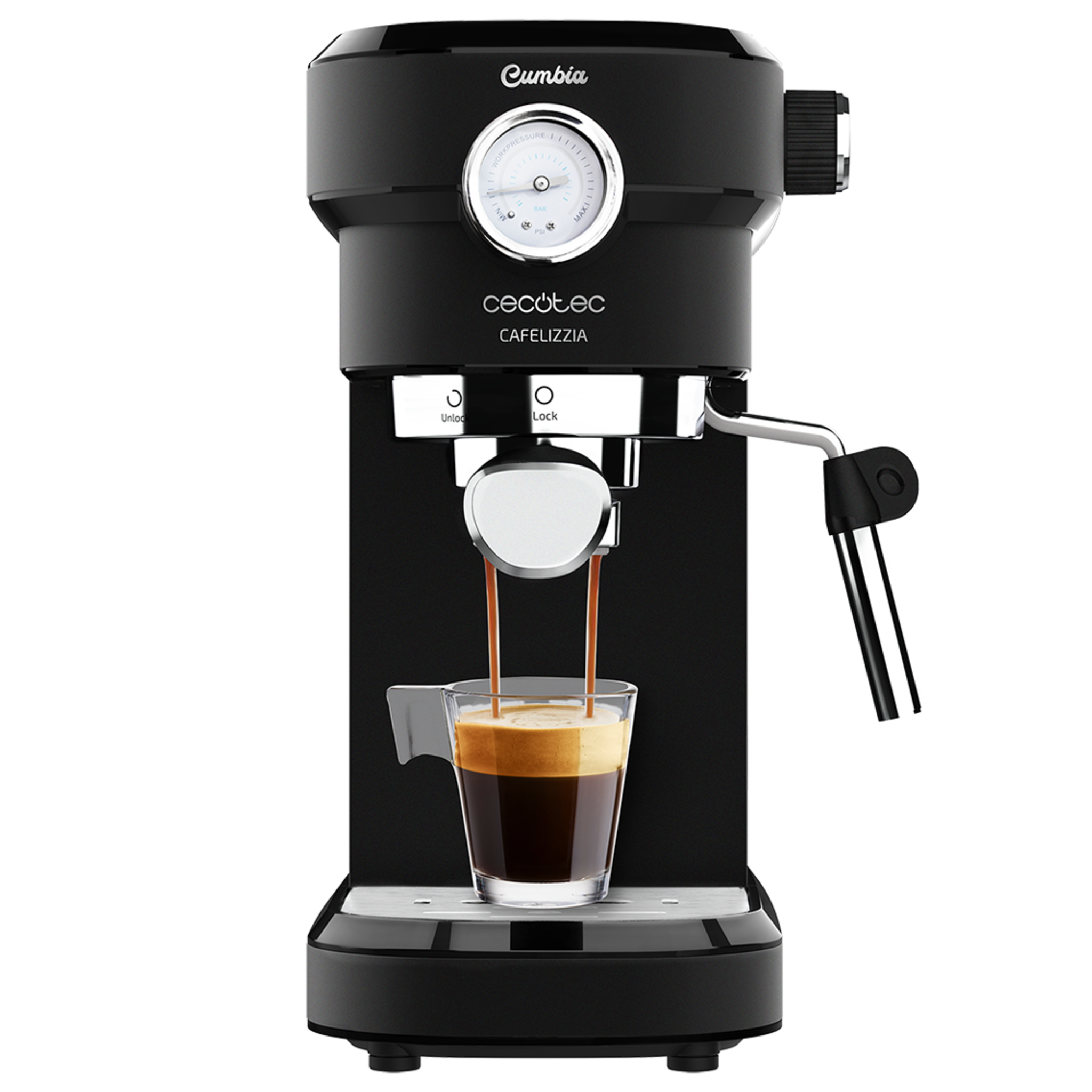 Cafetera Espresso Cafelizzia 790 Black Pro