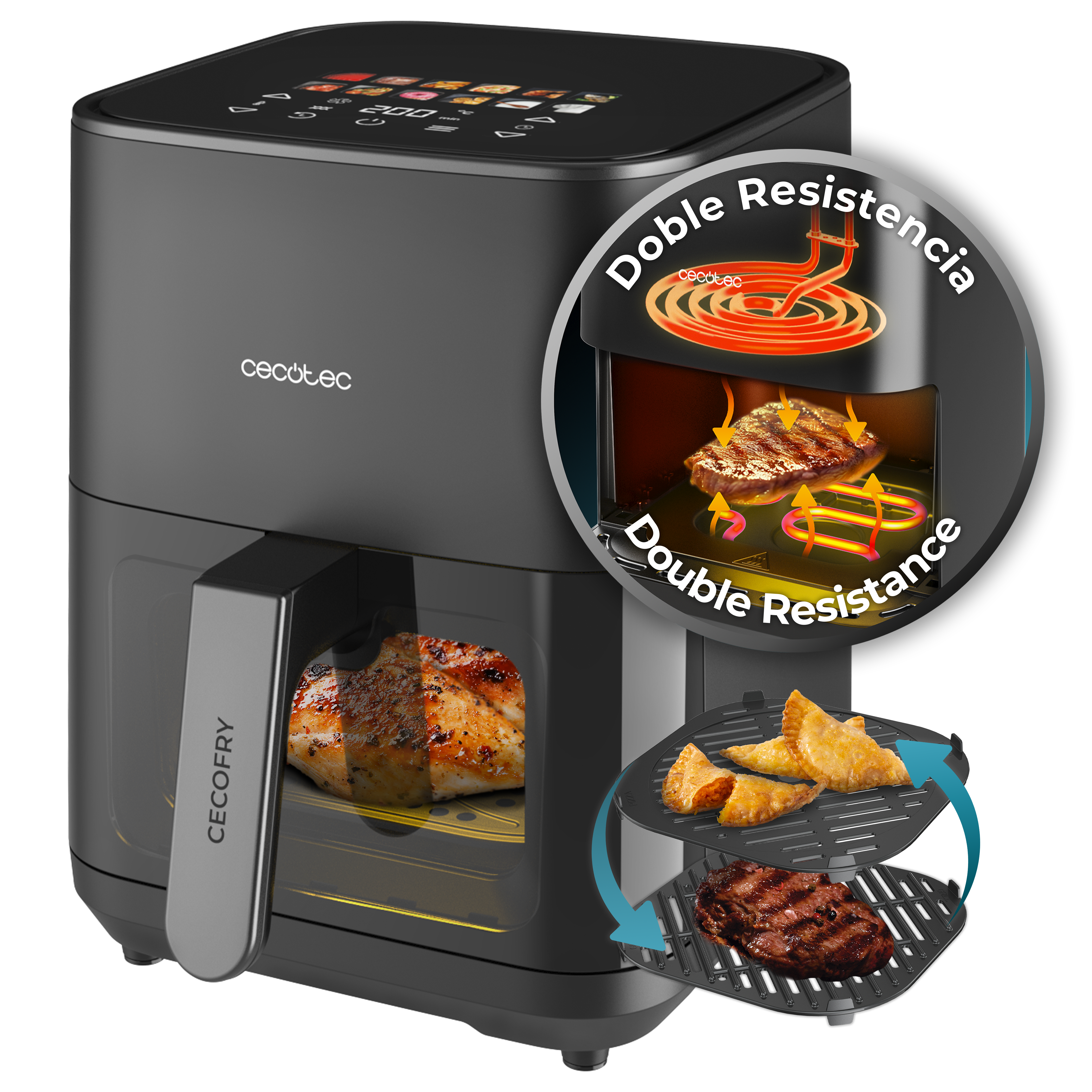 Cecofry&Grill Duoheat 4000