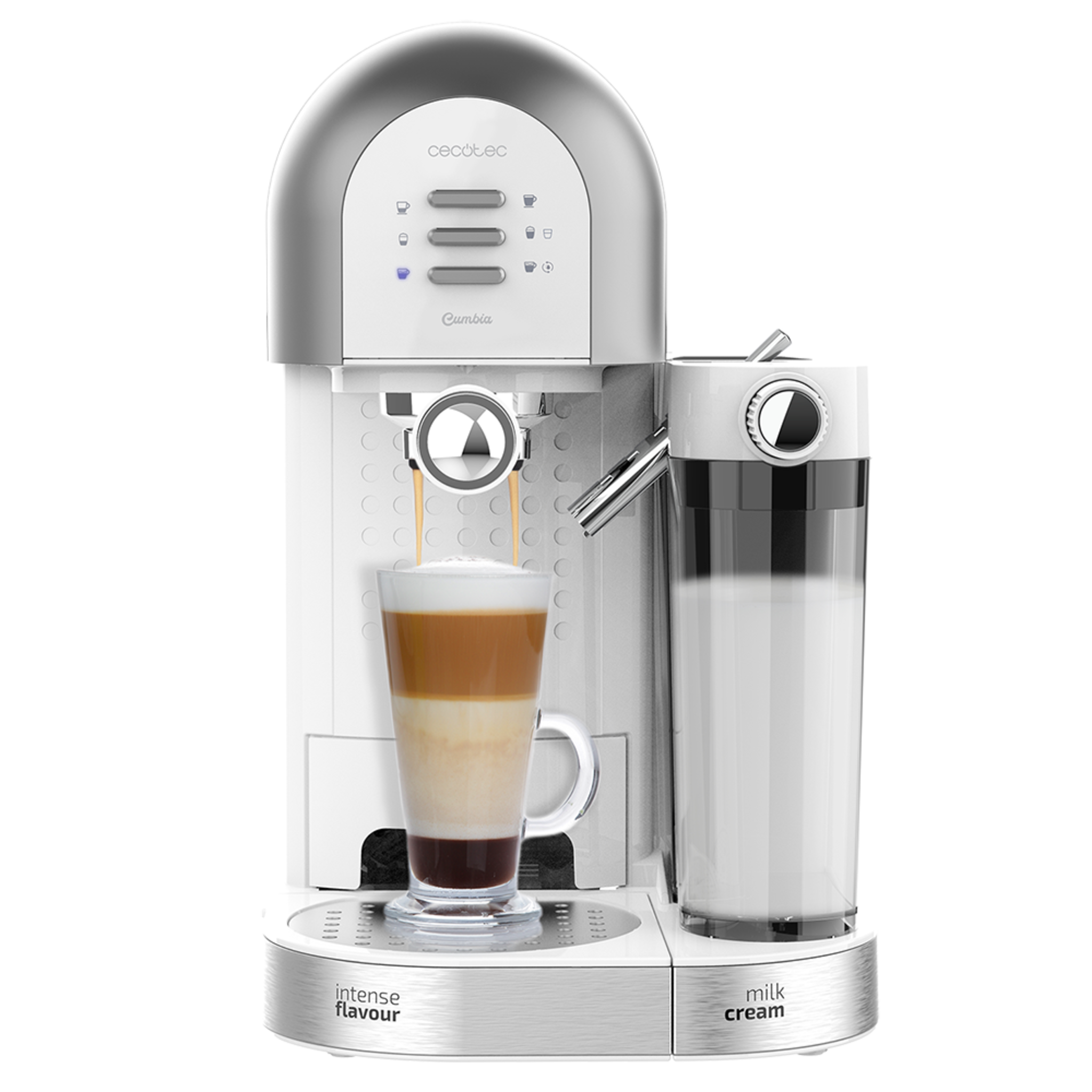 Cafetera Semiatuomática Cumbia Power Instant-Ccino 20 Chic Serie Bianca