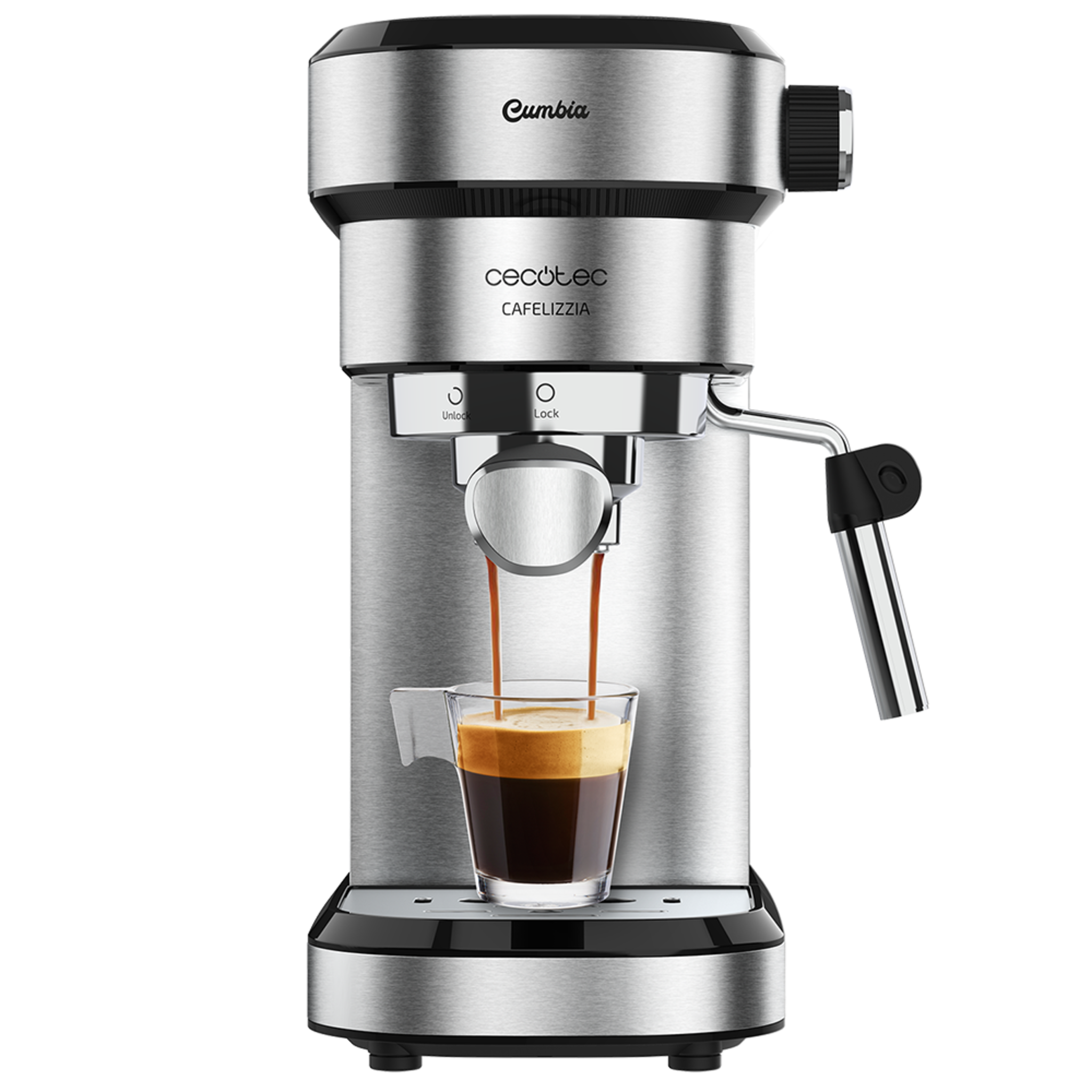 Cafetera Espresso Cafelizzia 790 Steel