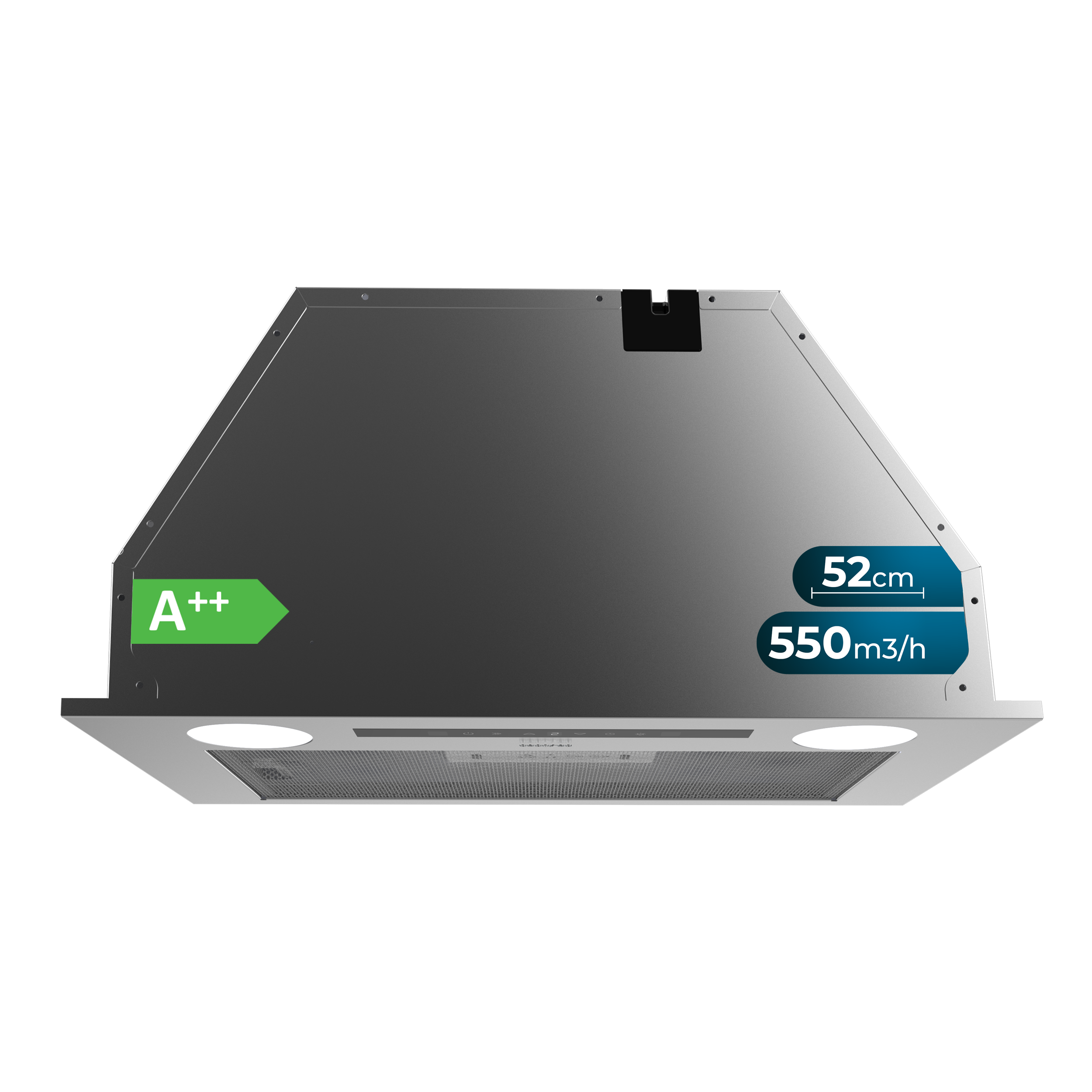 Bolero Flux IT 525500 Inox A++