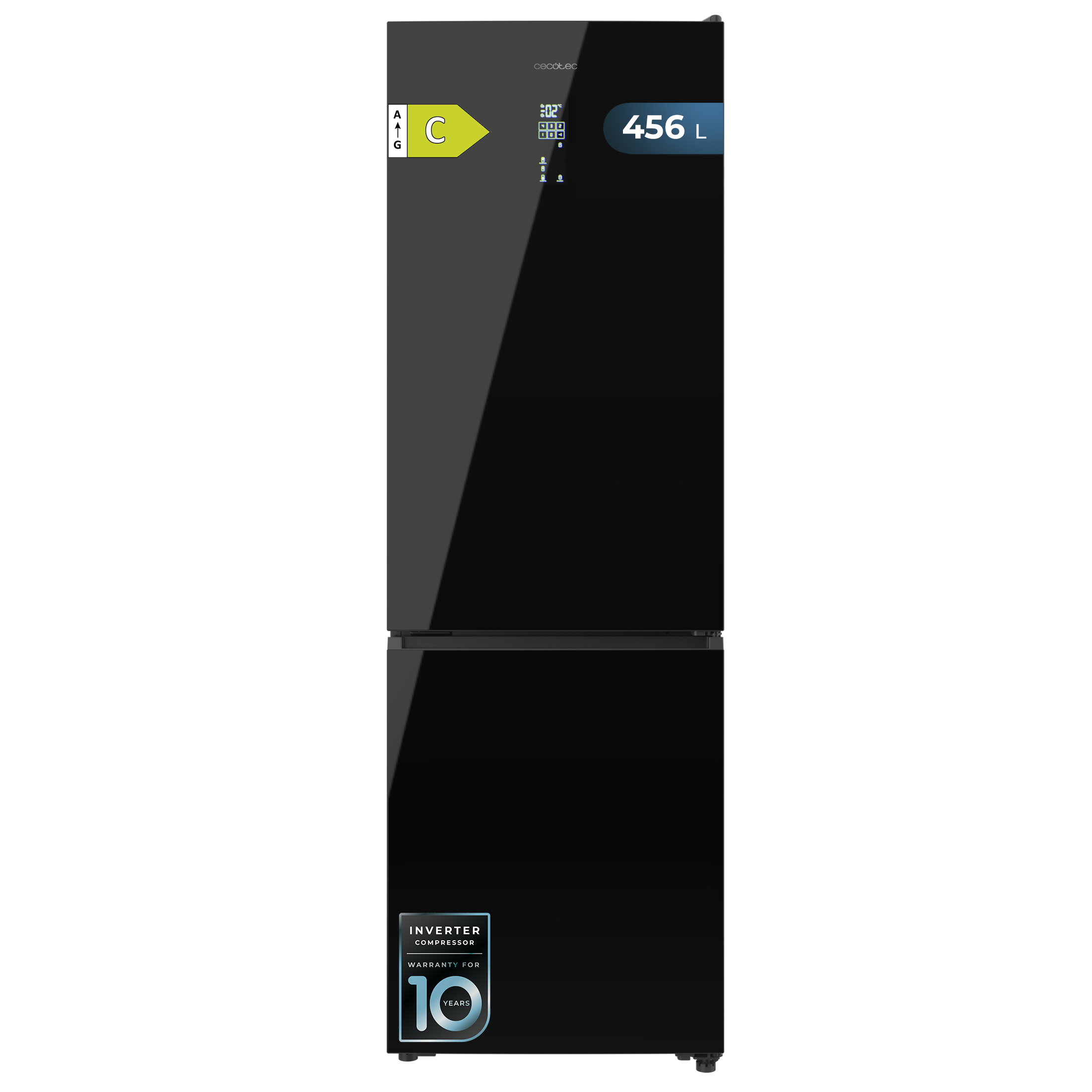 Bolero CoolMarket Combi 456 Black Glass C