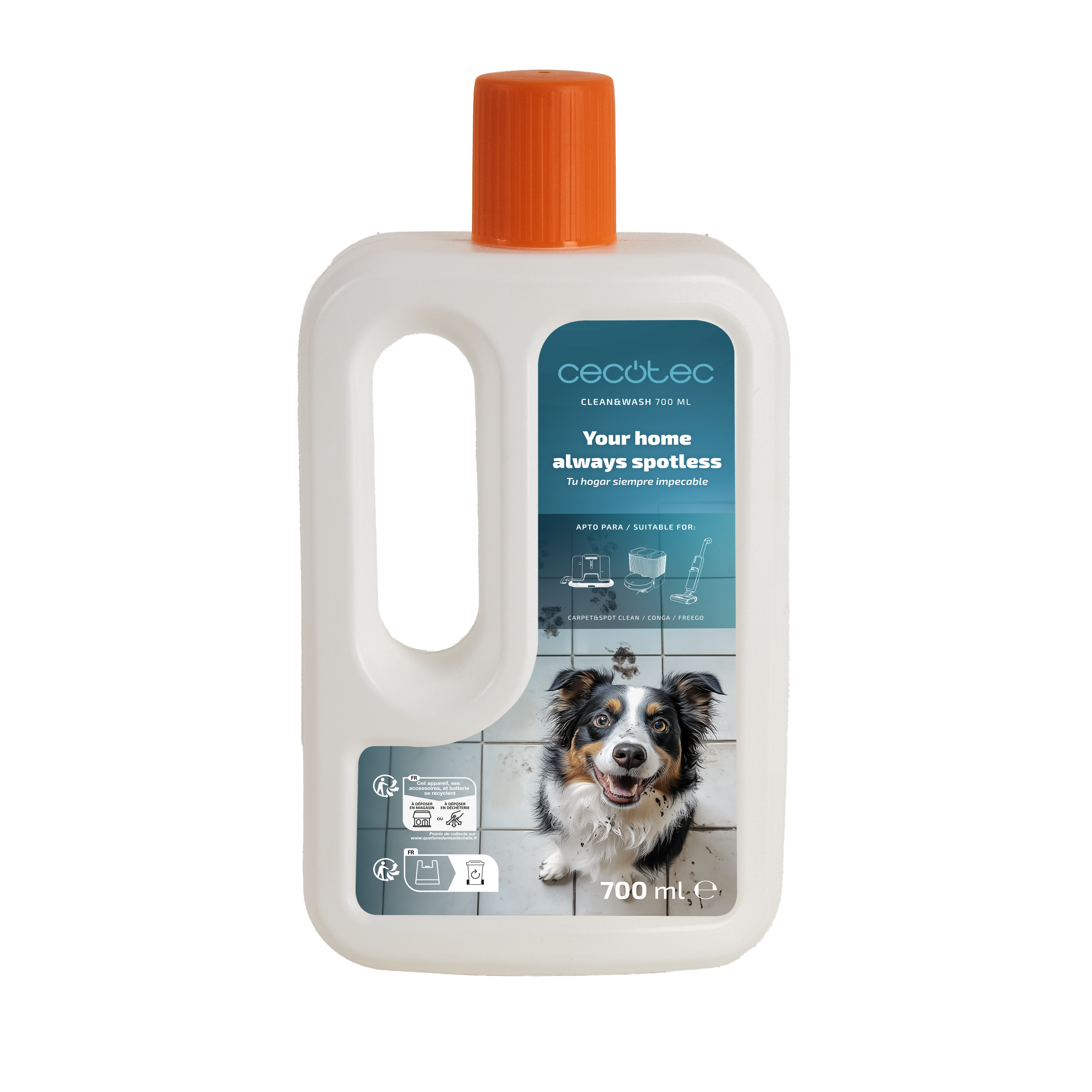 Cecotec Clean&Wash 700 ml TotalFresh