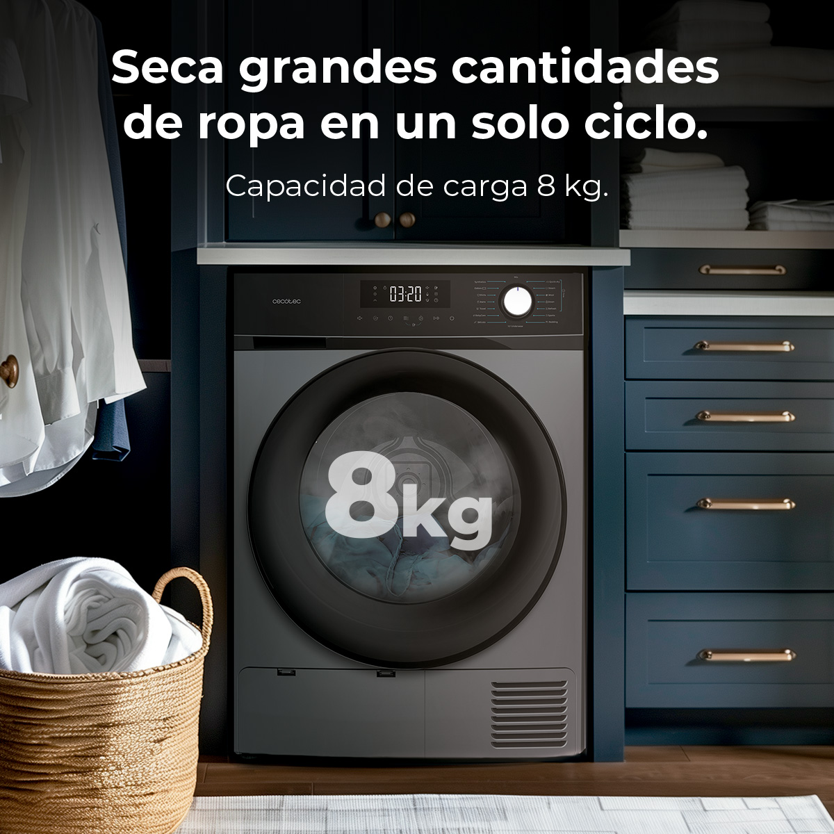 Bolero Dresscode Dry 8330 Steel | Envío, instalación y retirada RAEE gratis – foto detalle 1