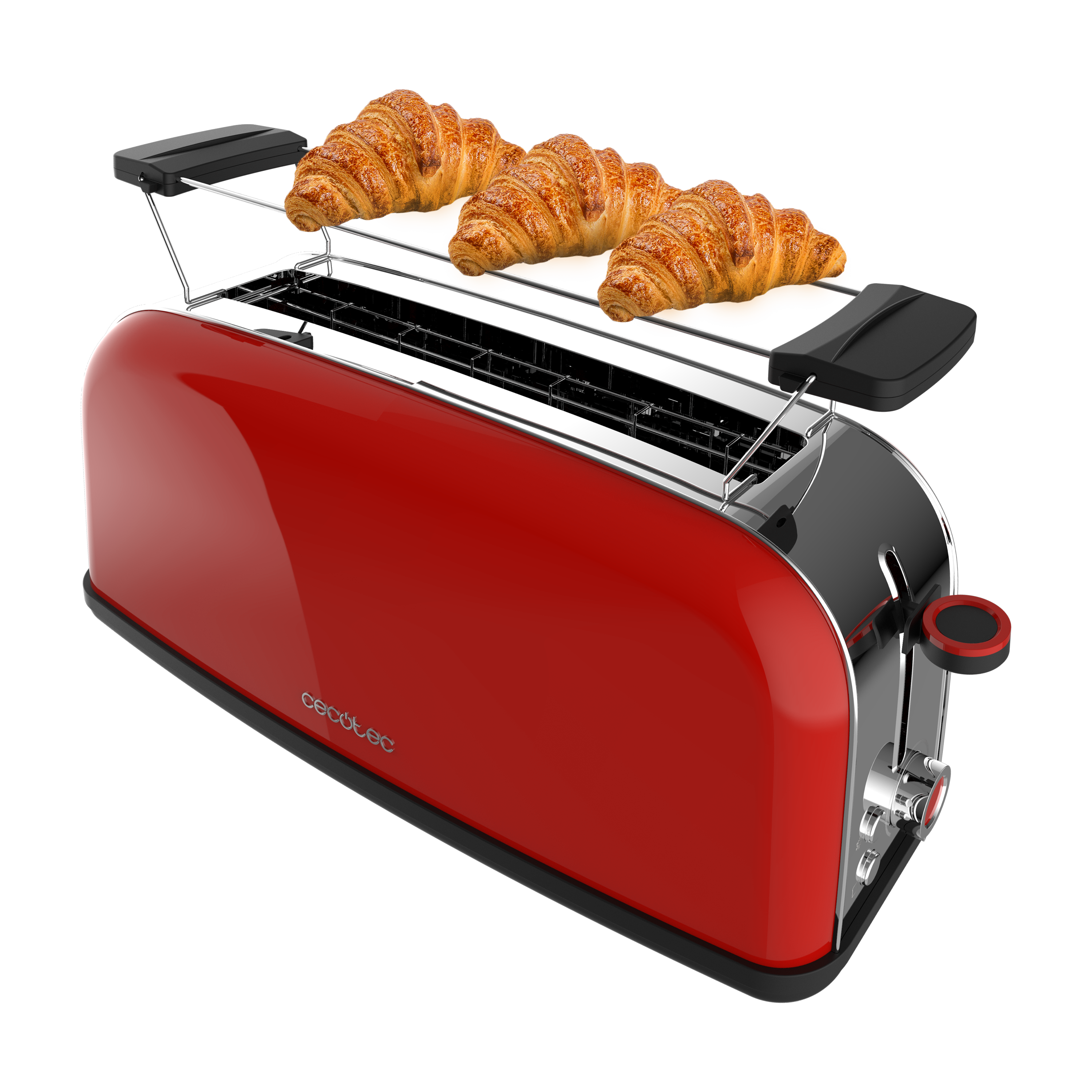 Tostador vertical Toastin' time 1100 Red Long