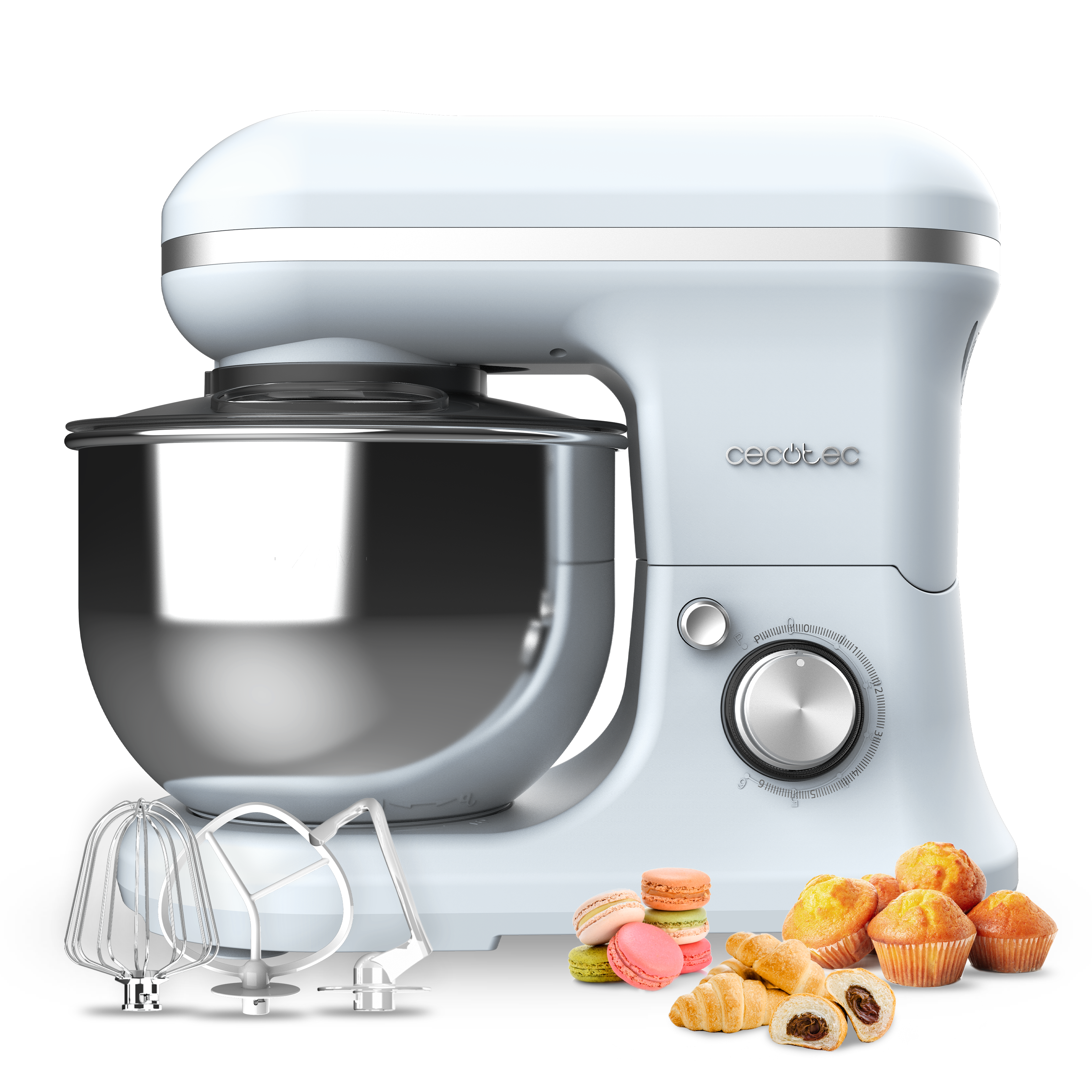 Batidora Amasadora Cecomixer Merengue 5L 1200 Blue