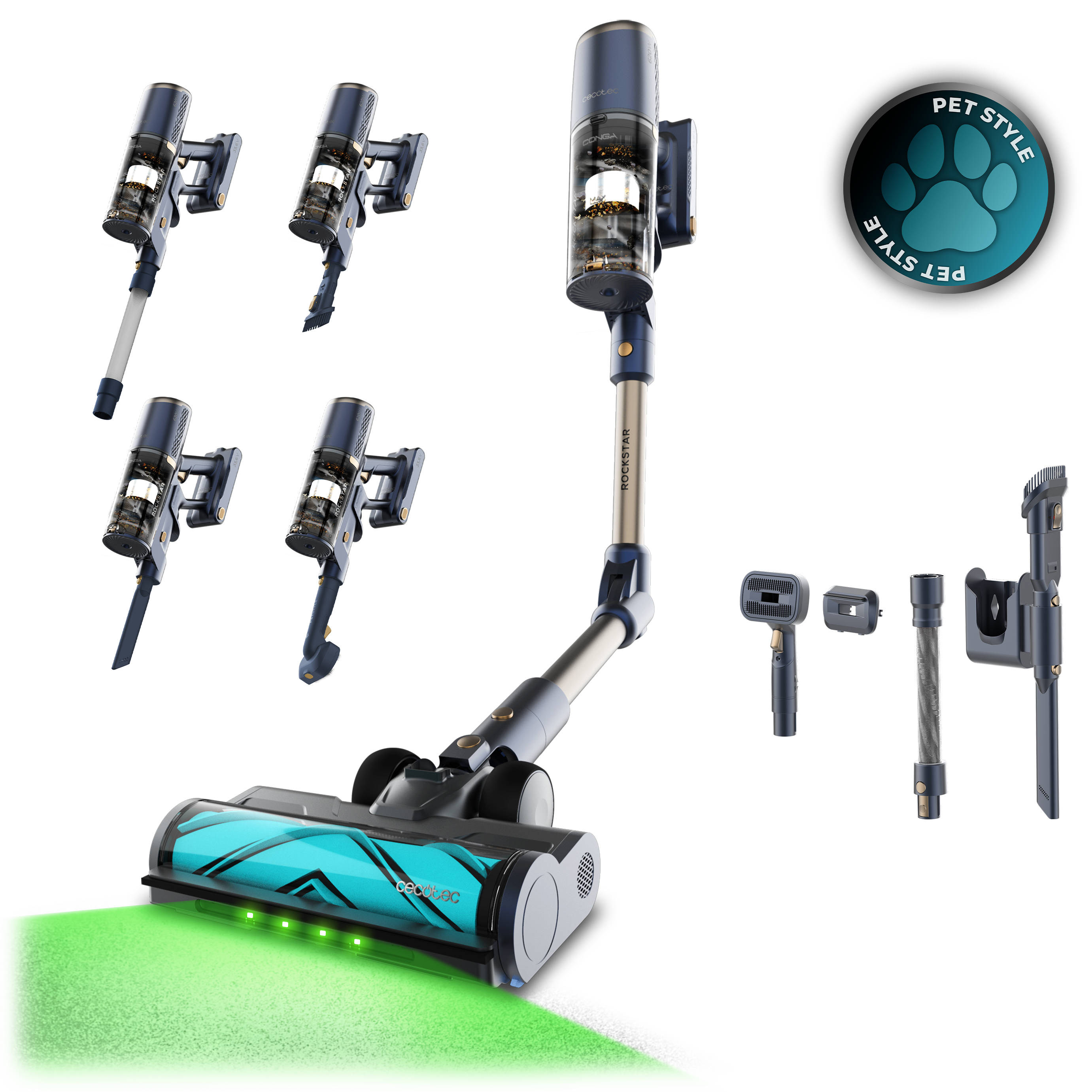 Conga Rockstar RS90 Pet Flex Detect