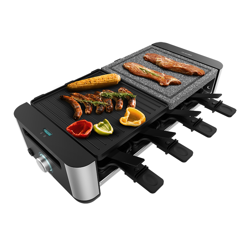 Raclette Cheese&Grill 16000 Inox Mixgrill