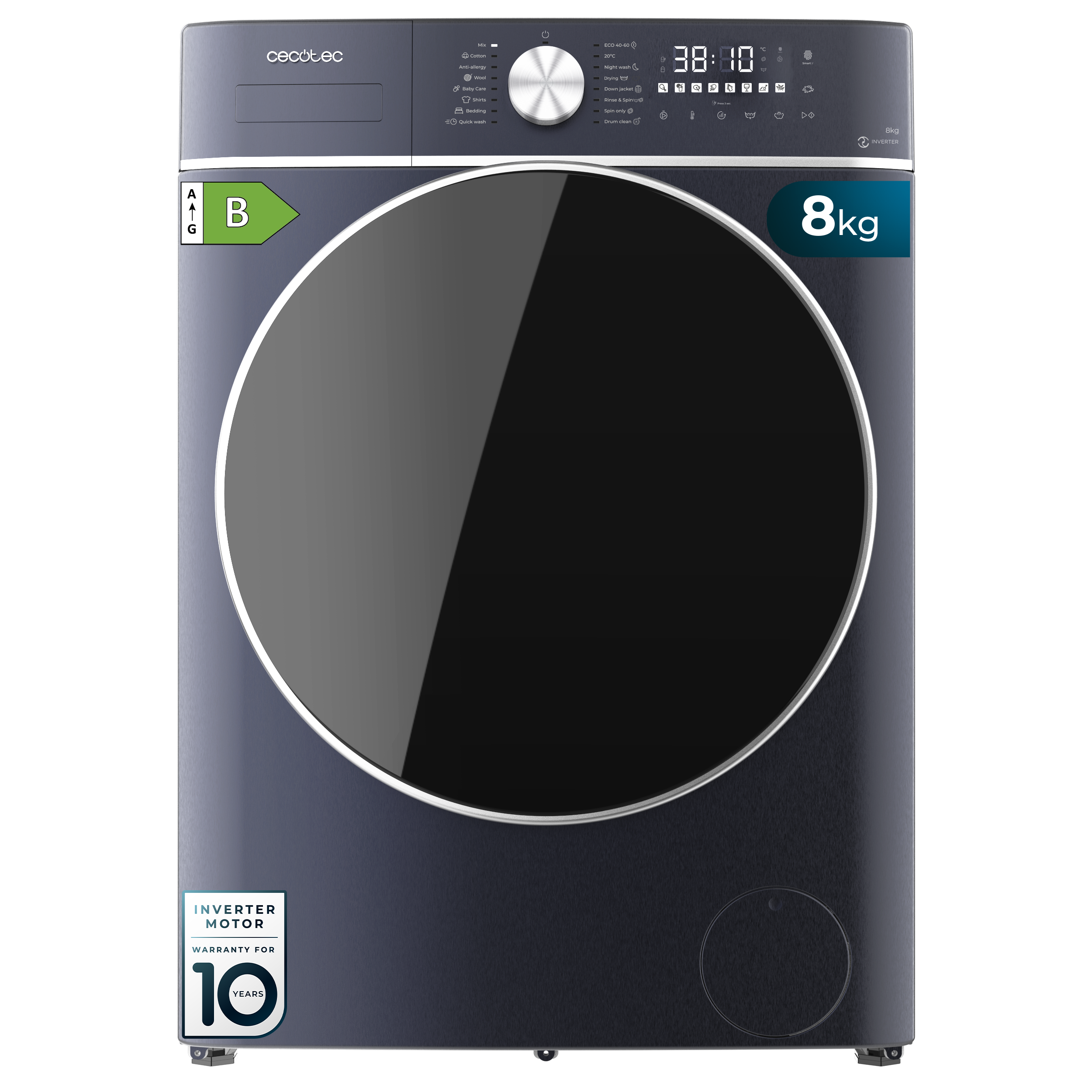 Bolero Wash&Dry 8580 Inverter Titanium B