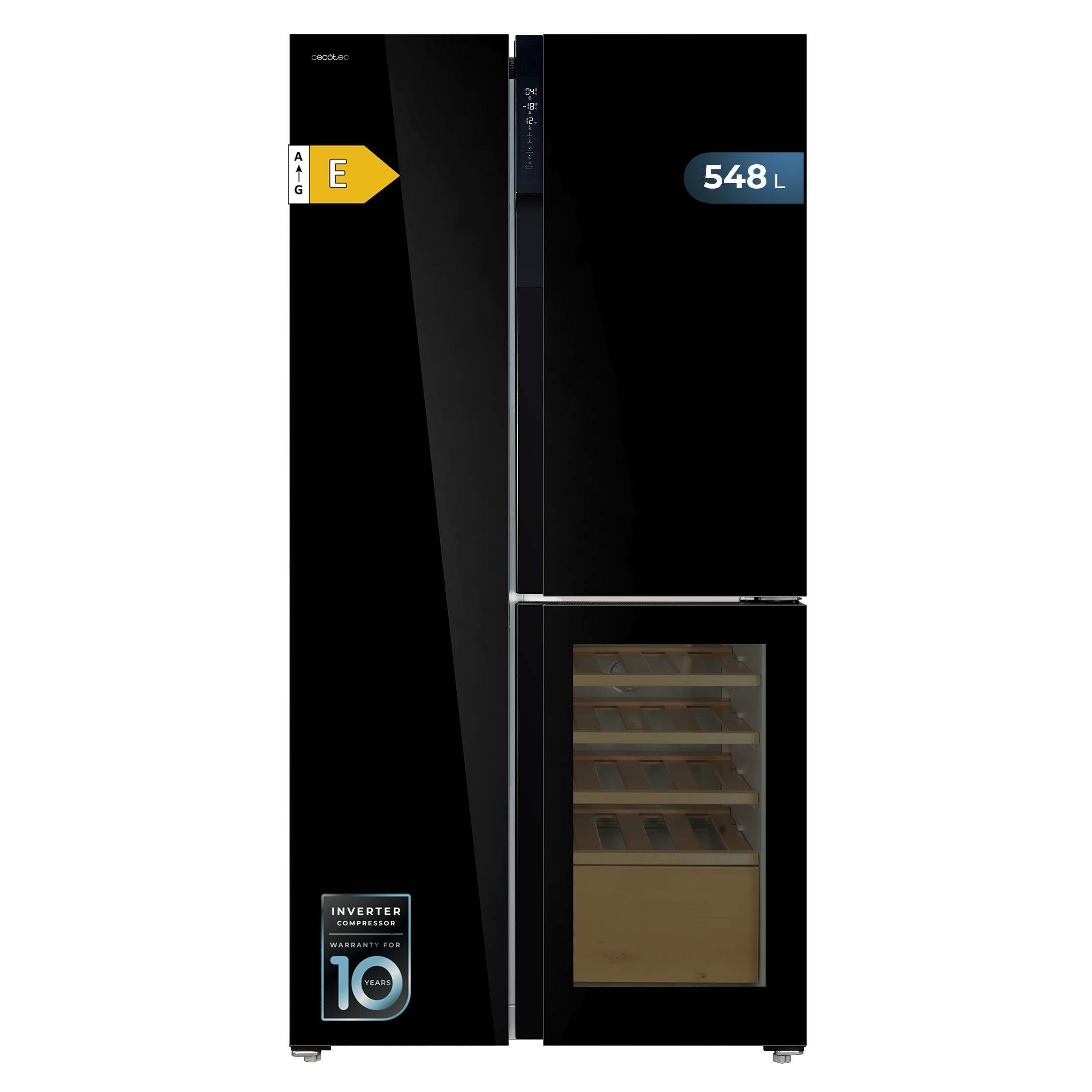 Bolero CoolMarket TDW 548 Black Glass E
