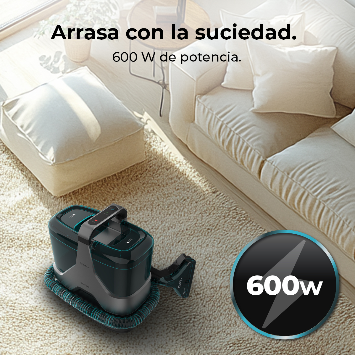 Conga 6000 Carpet&Spot Clean XXL Advance | Envío gratis y mejor precio garantizado – foto detalle 2