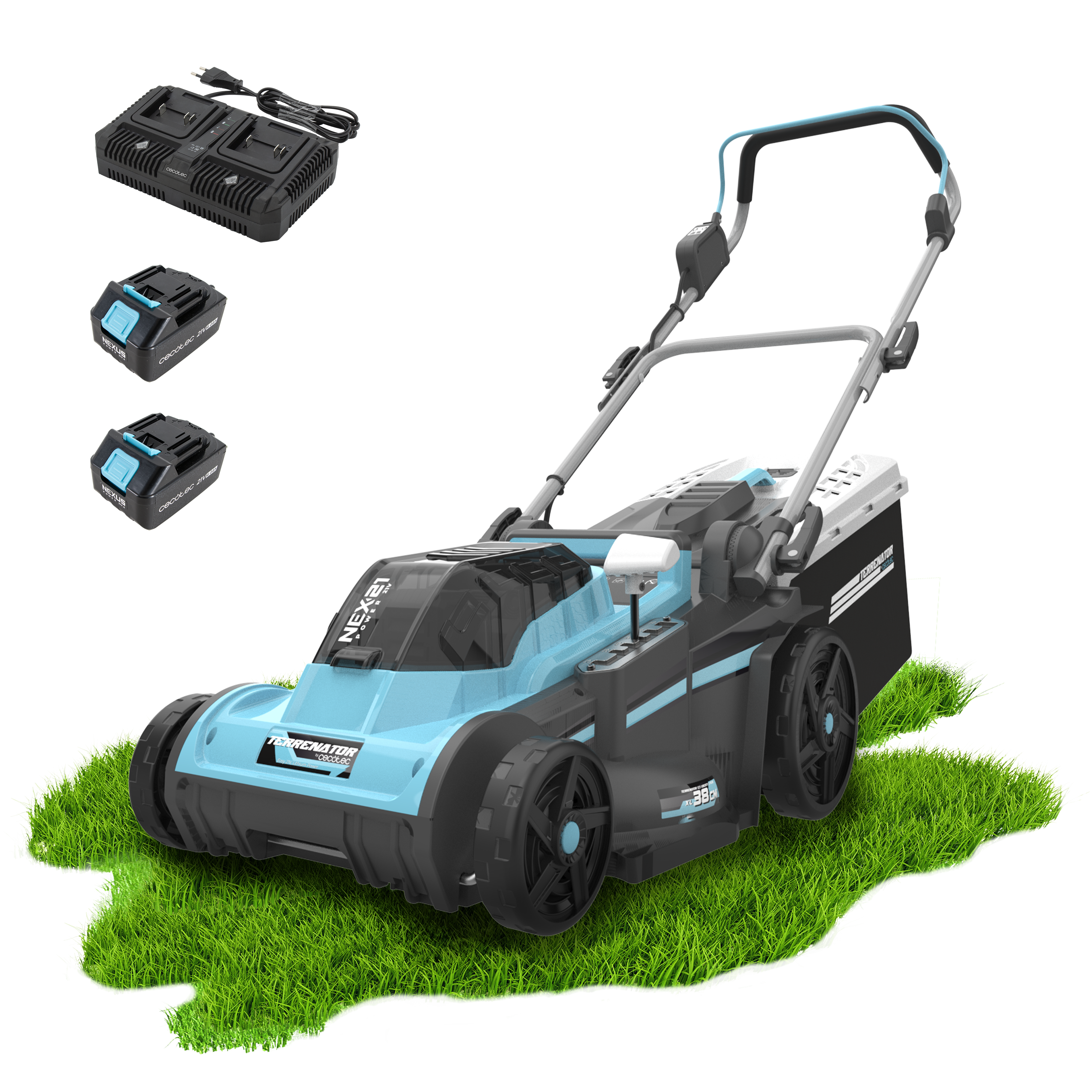 Cortacésped de batería Terrenator E3 Liberty Z Plus