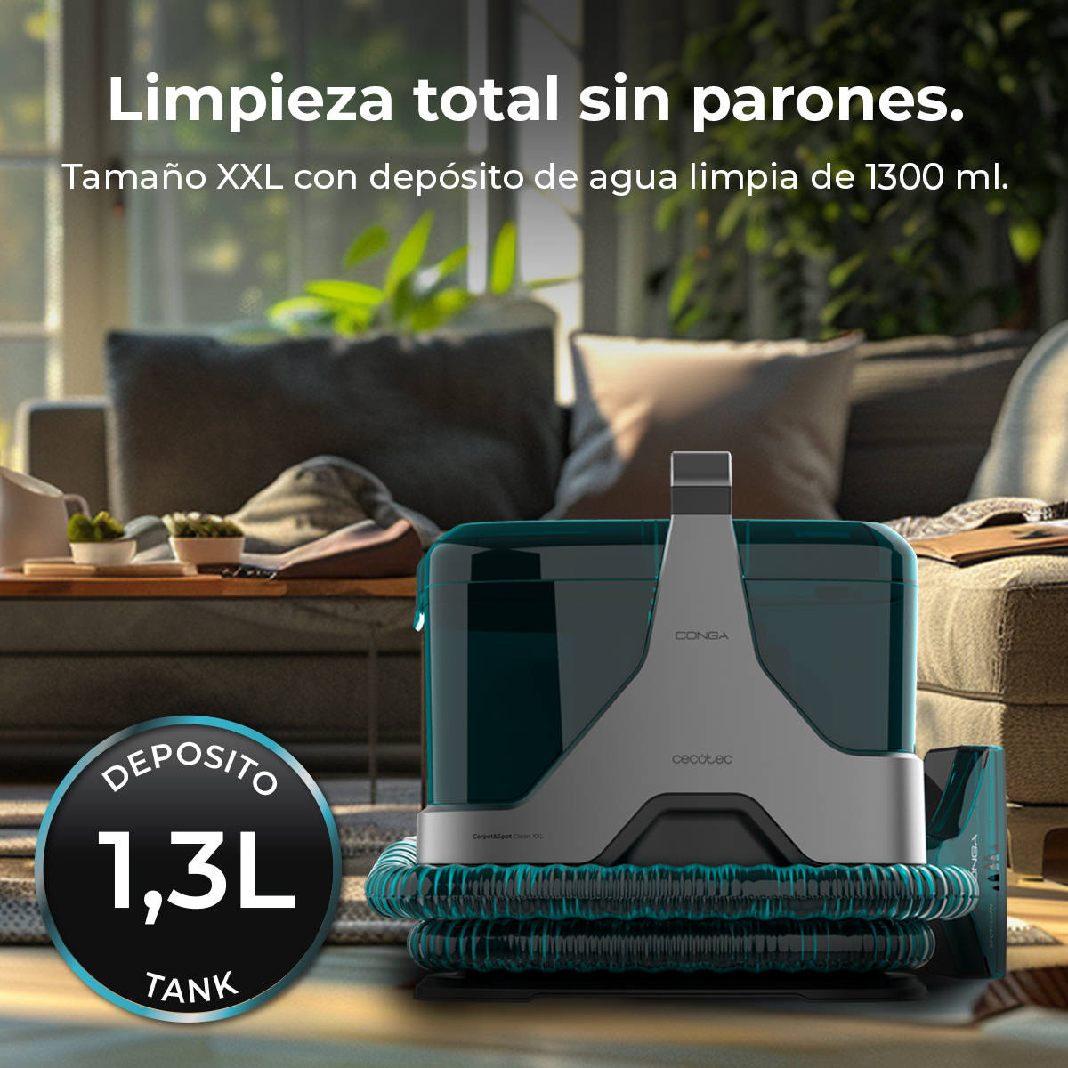 Conga 6000 Carpet&Spot Clean XXL Advance | Envío gratis y mejor precio garantizado – foto detalle 3