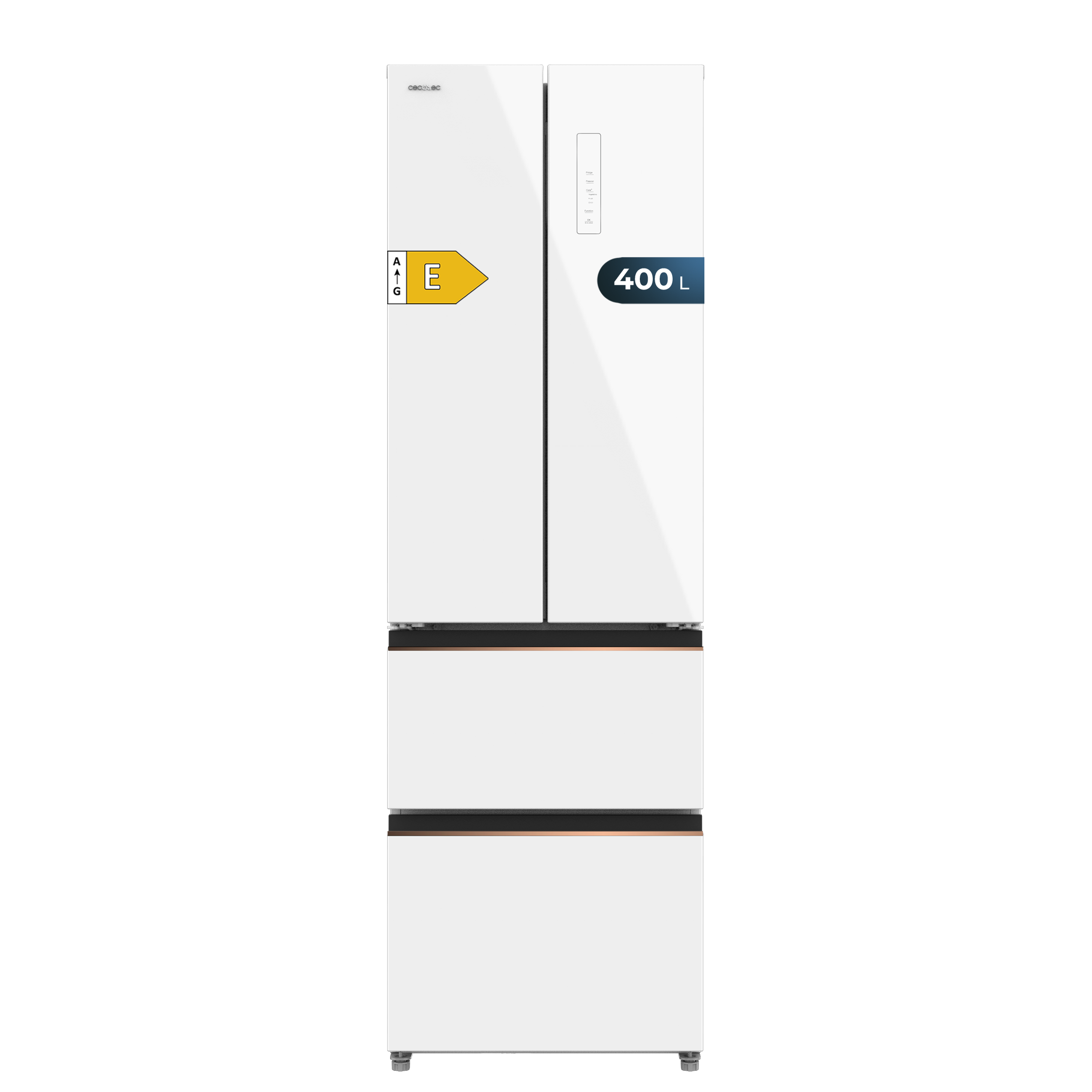 Bolero CoolMarket Combi F2D 400 White Glass E