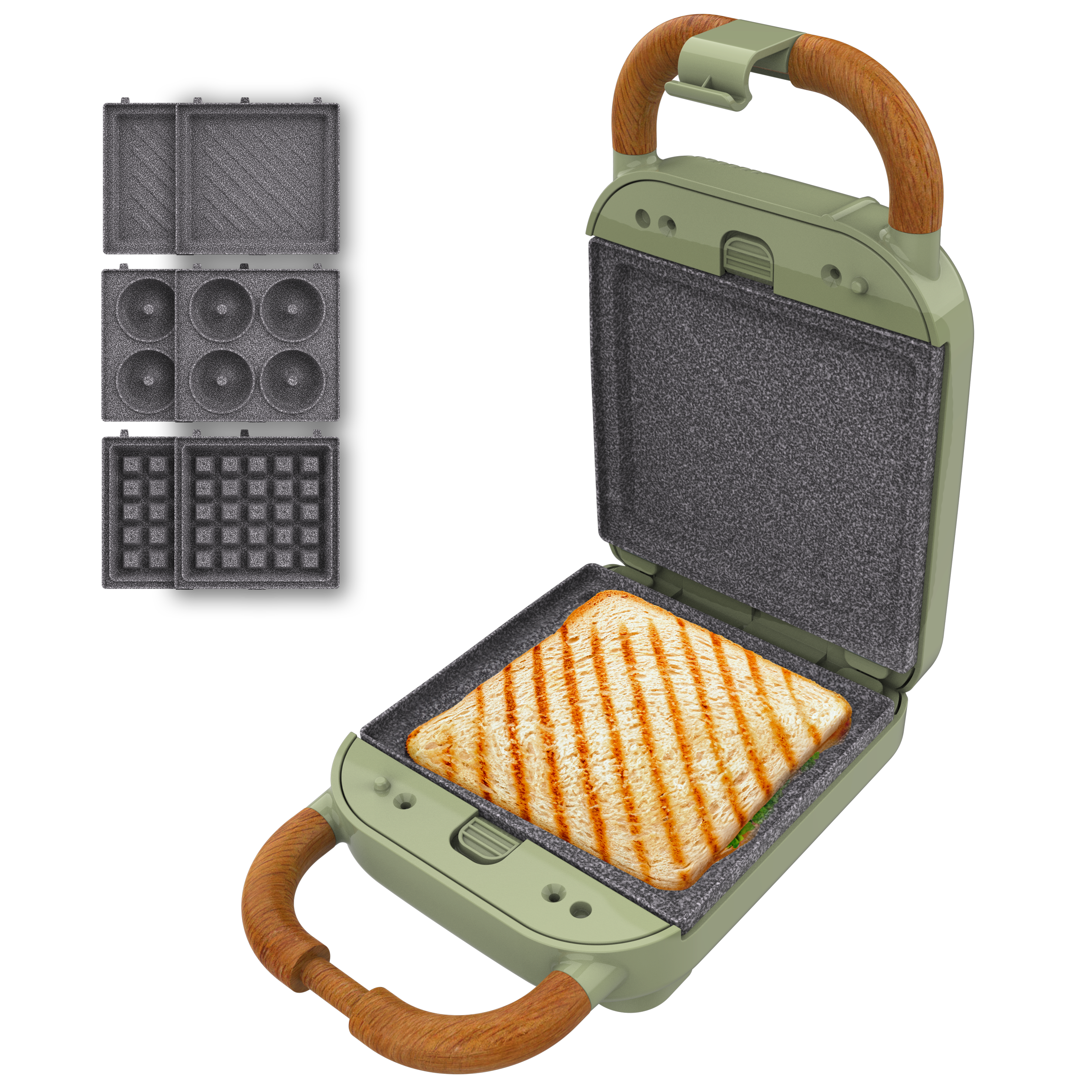 Rock'nToast Retro One Green