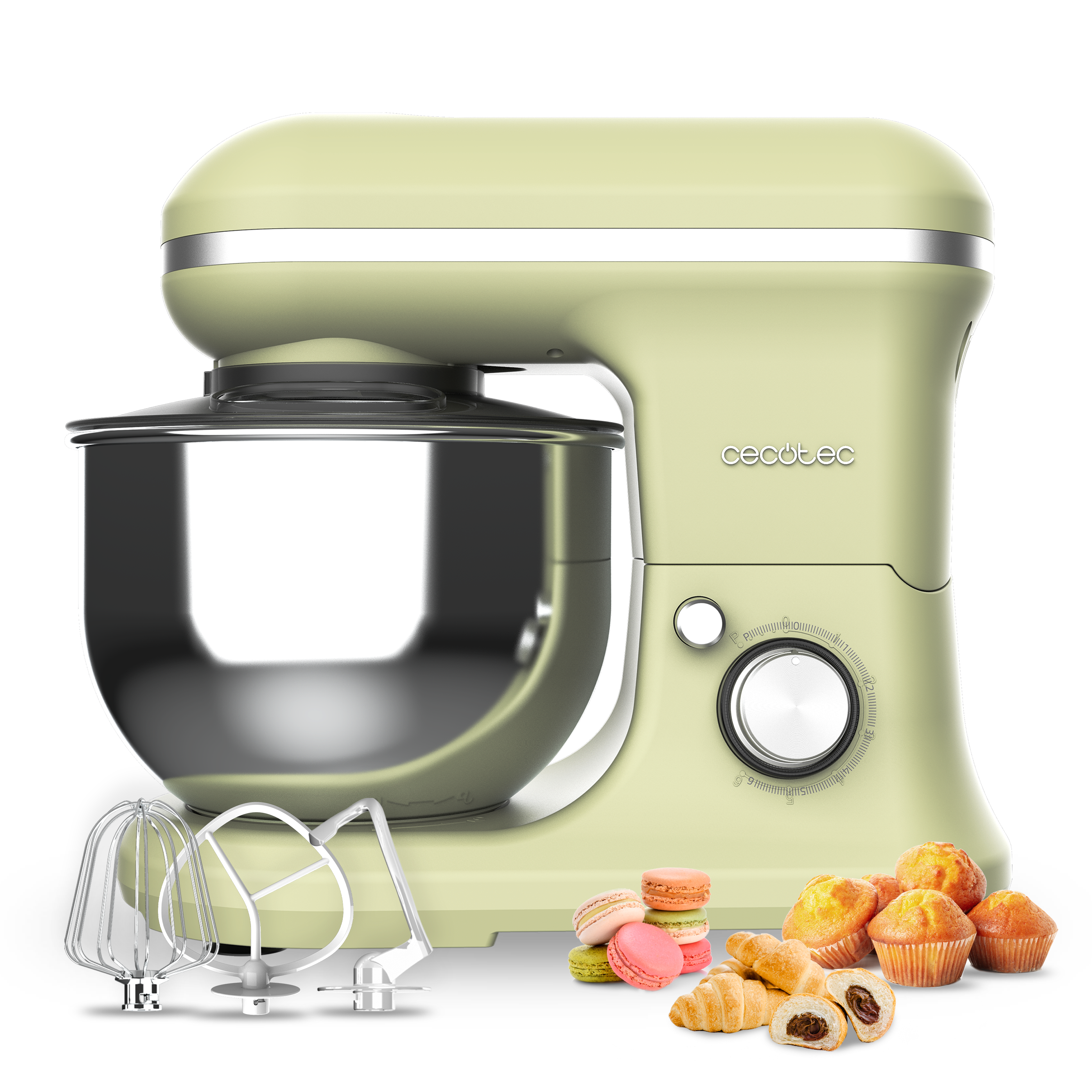 Batidora Amasadora Cecomixer Merengue 5L 1200 Green