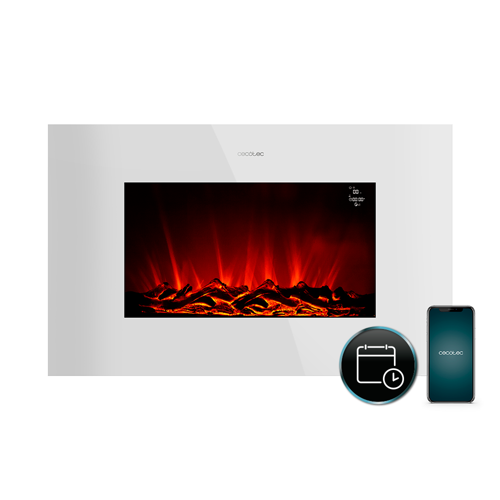 ReadyWarm 3590 Flames Connected White
