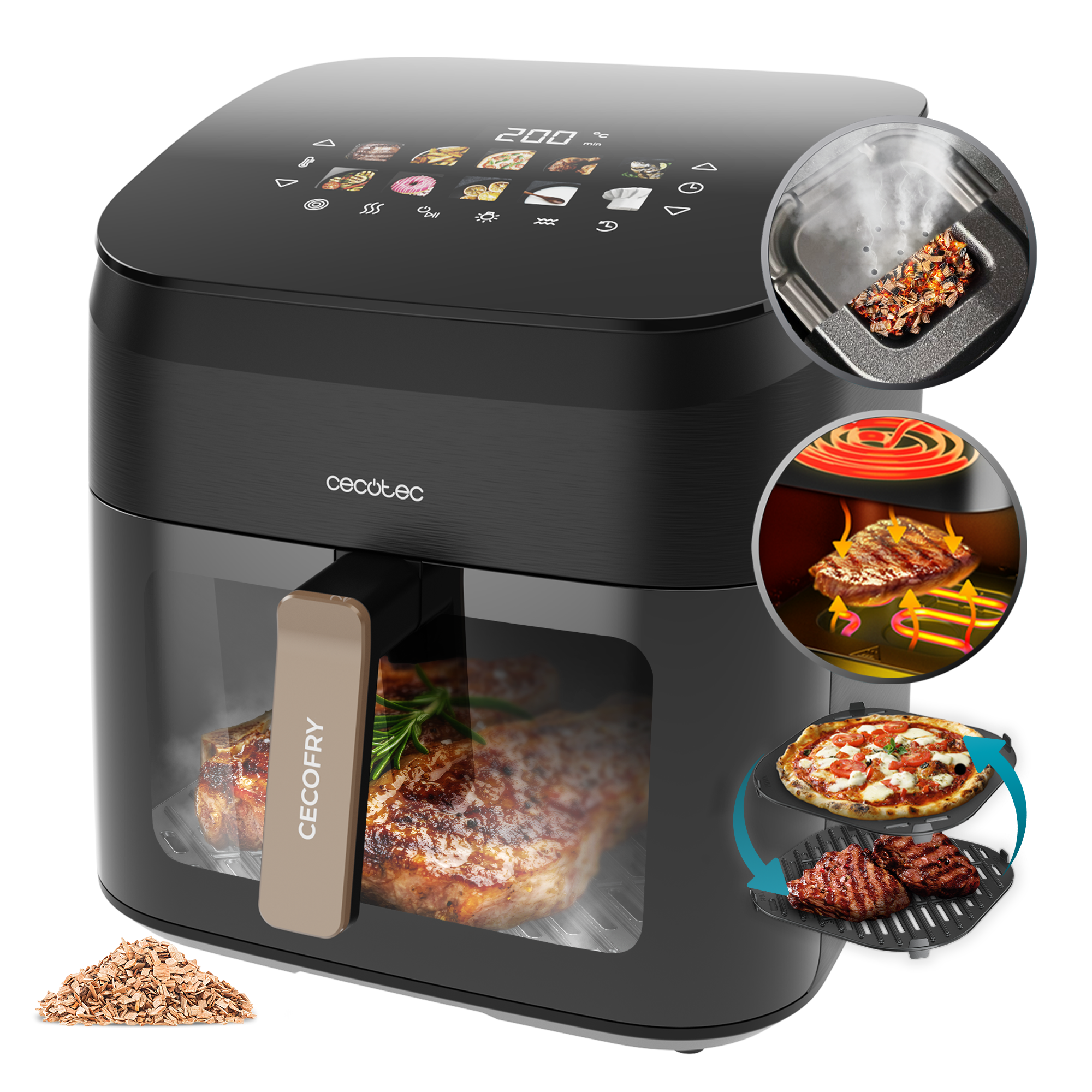 Cecofry&Grill Smokin' 8500