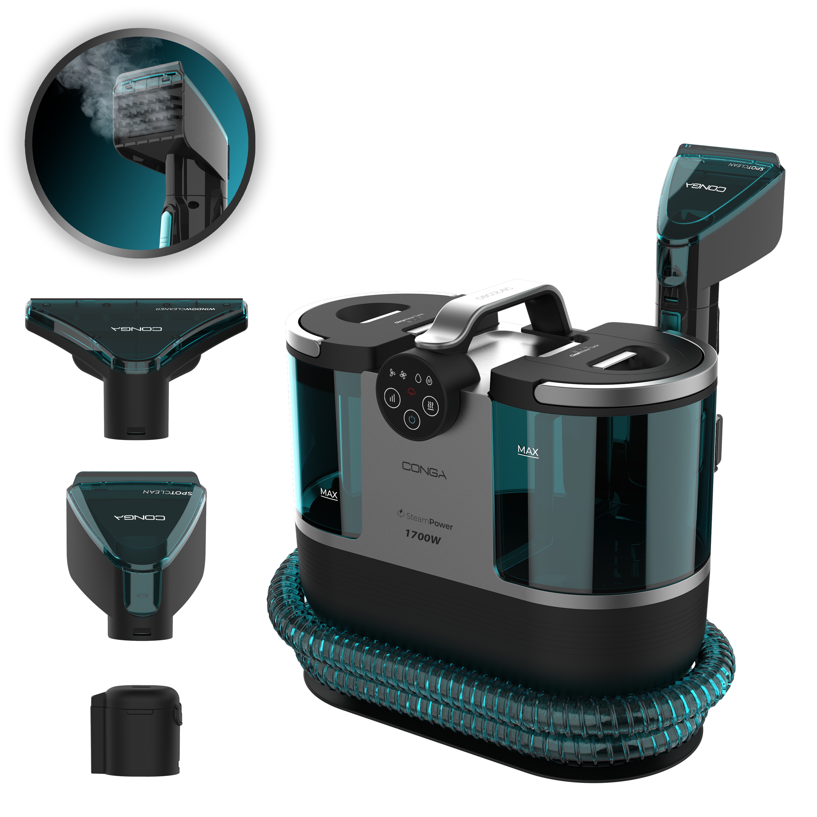Conga 7000 Carpet&Spot Clean Steam XXL