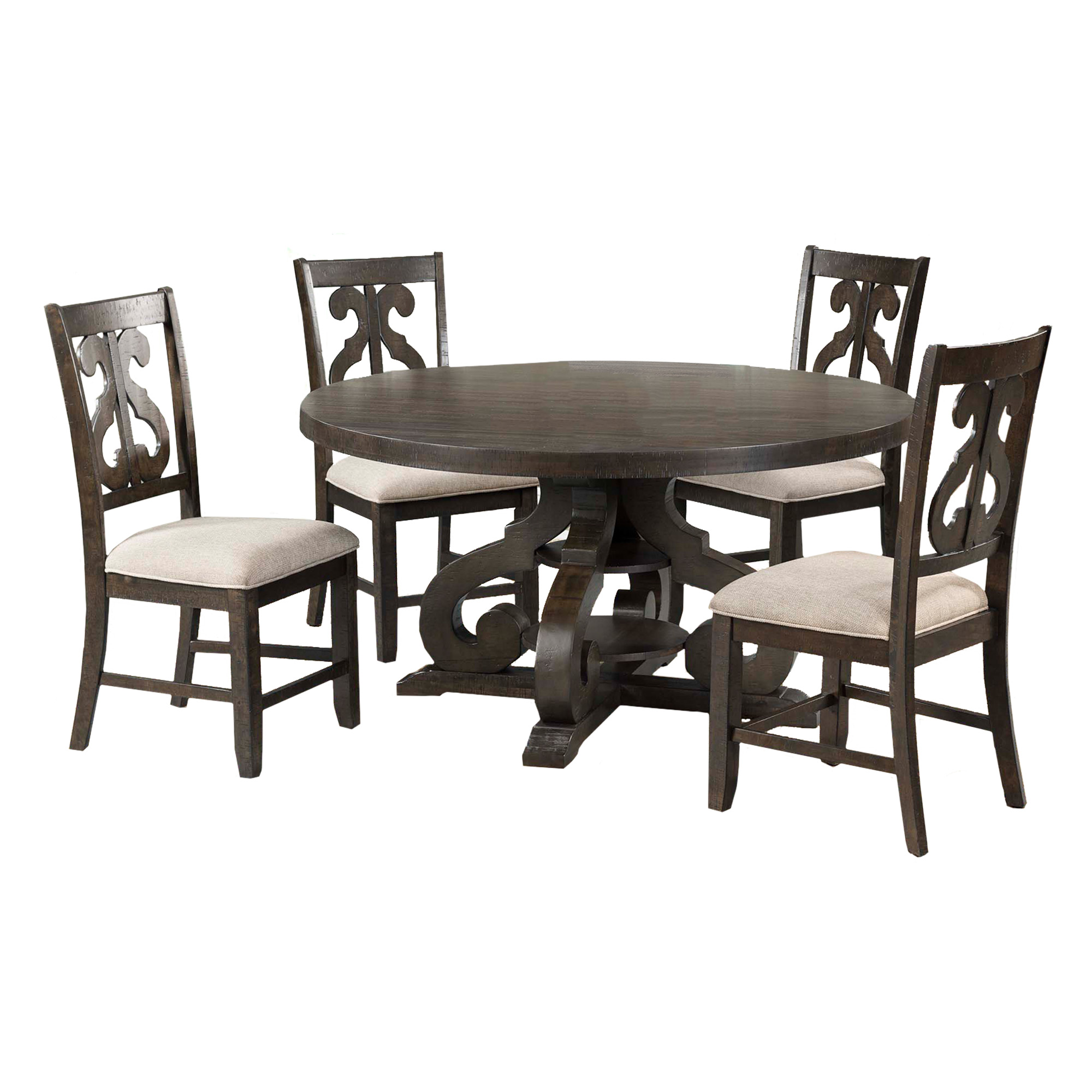 5PC Set Dining Round