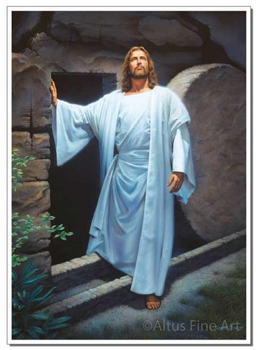 He Lives 5x7 Print