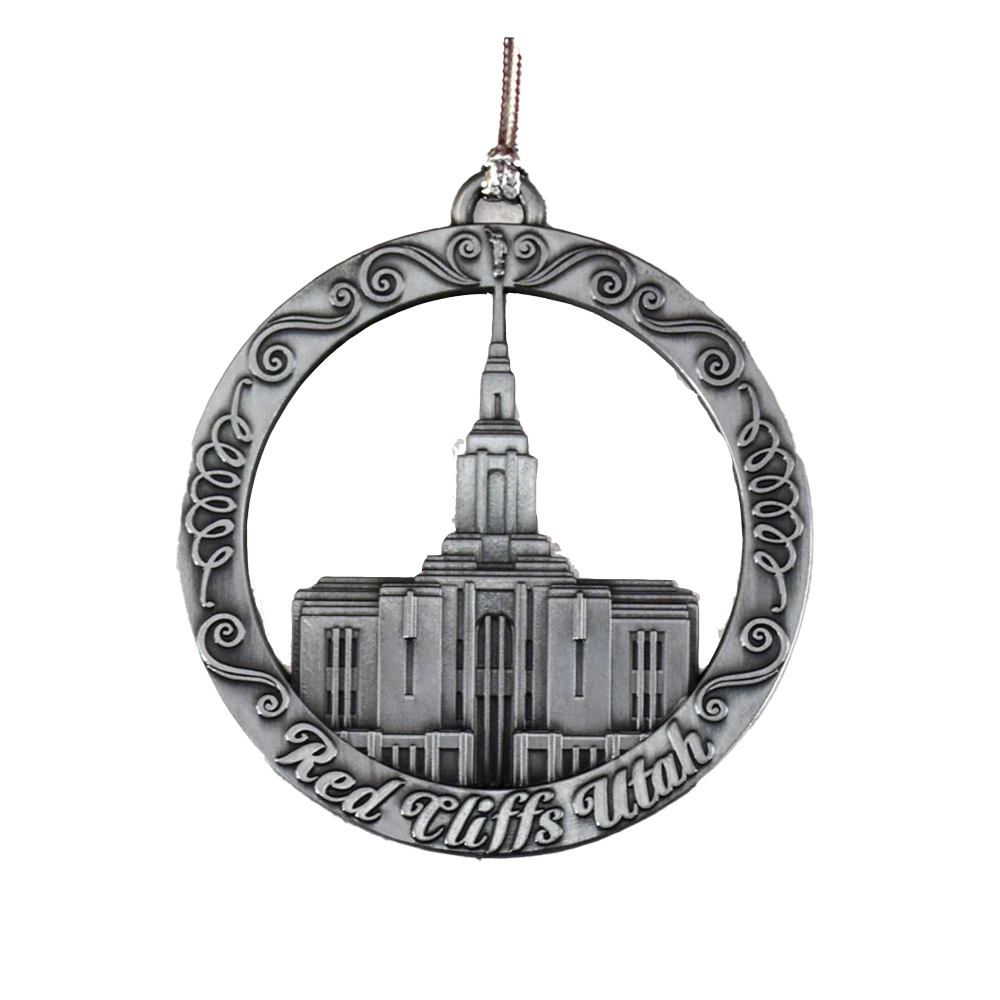 Red Cliffs Temple Ornament, , large image number 0