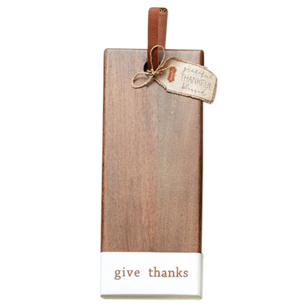 Give Thanks Cutting Board, , large image number 0