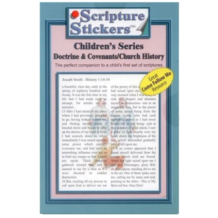Children's Doctrine and Covenants Scripture Stickers