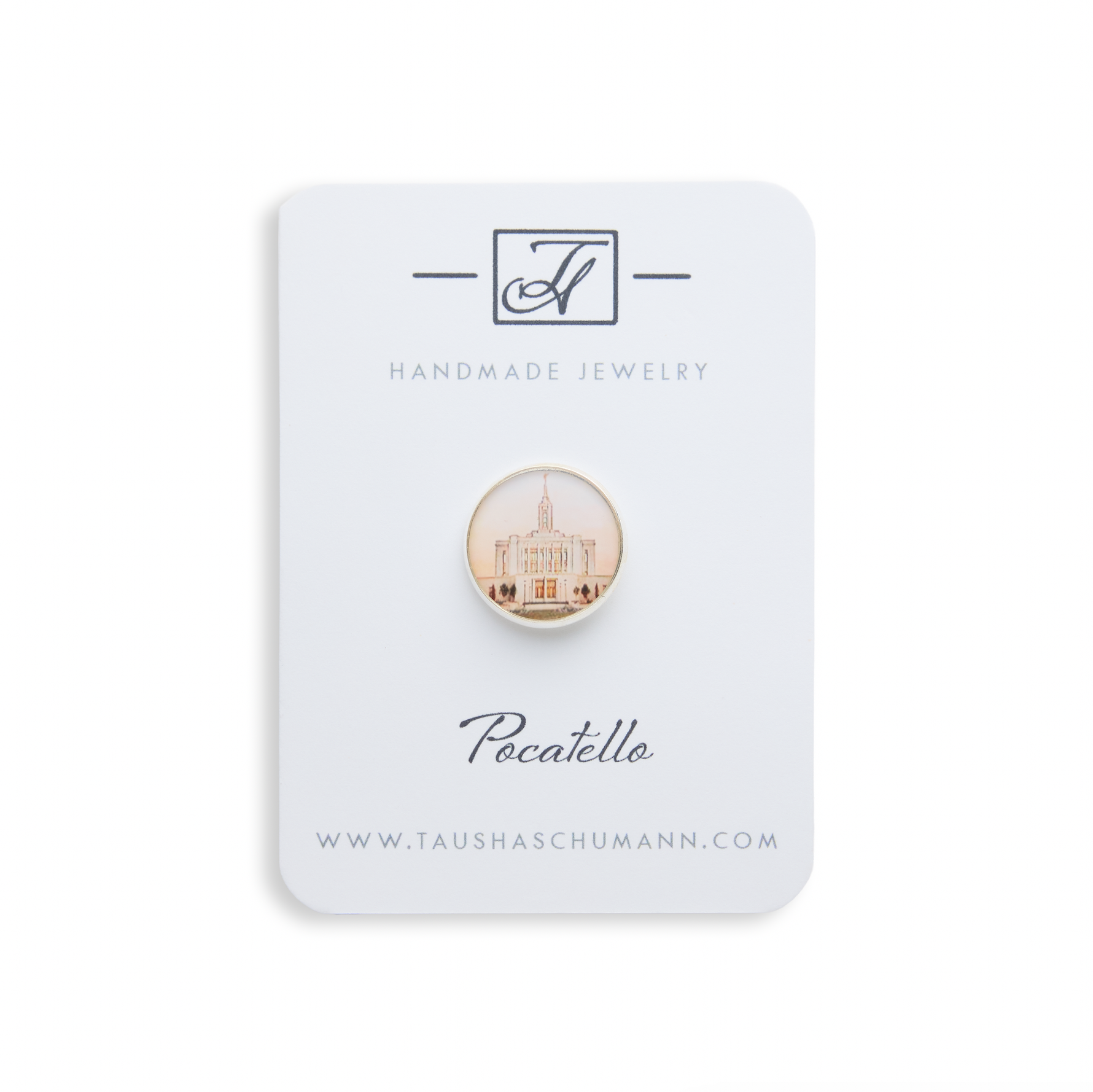 Pocatello Idaho Temple Pin, , large image number 0