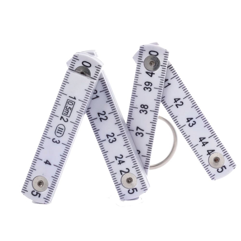 Mini Folding Ruler Keyring (Assorted Colors), , large image number 3