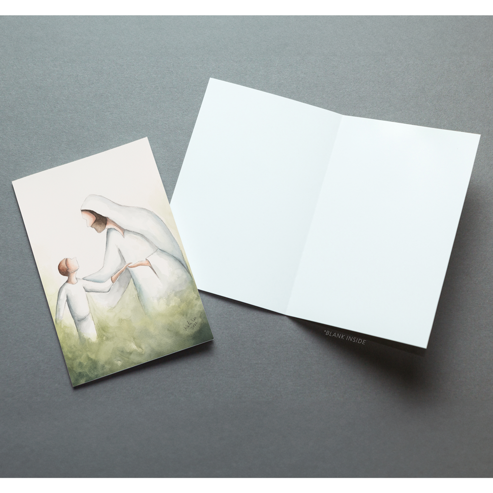 I Am His Servant Baptism Greeting Card, , large
