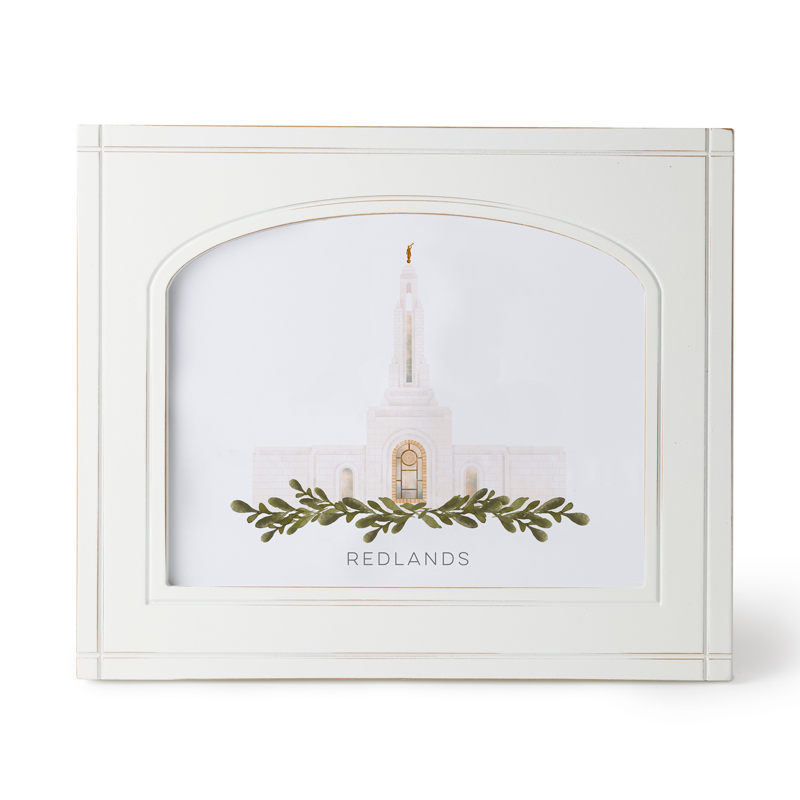 Redlands California Temple (11x13 Framed Art)