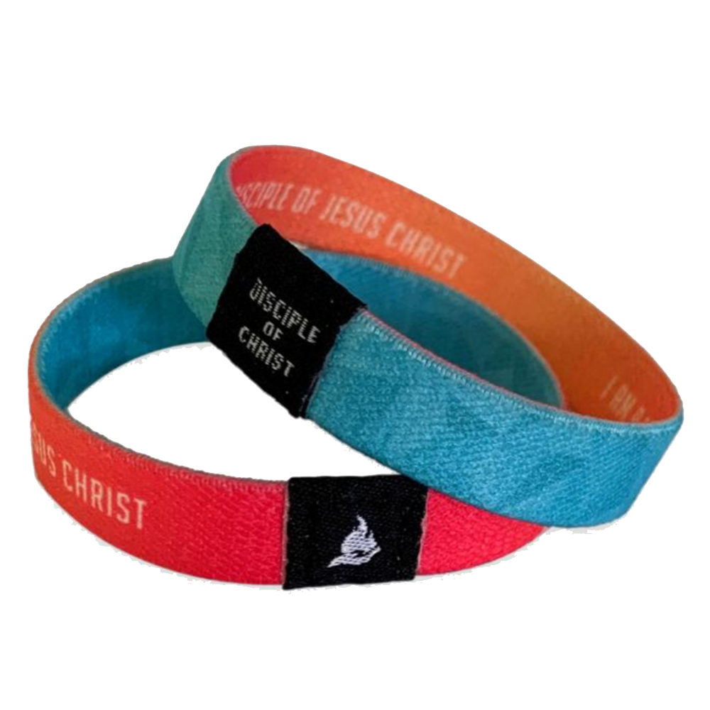 I Am a Disciple 2024 Youth Theme Reversible Woven Bracelet, , large image number 0