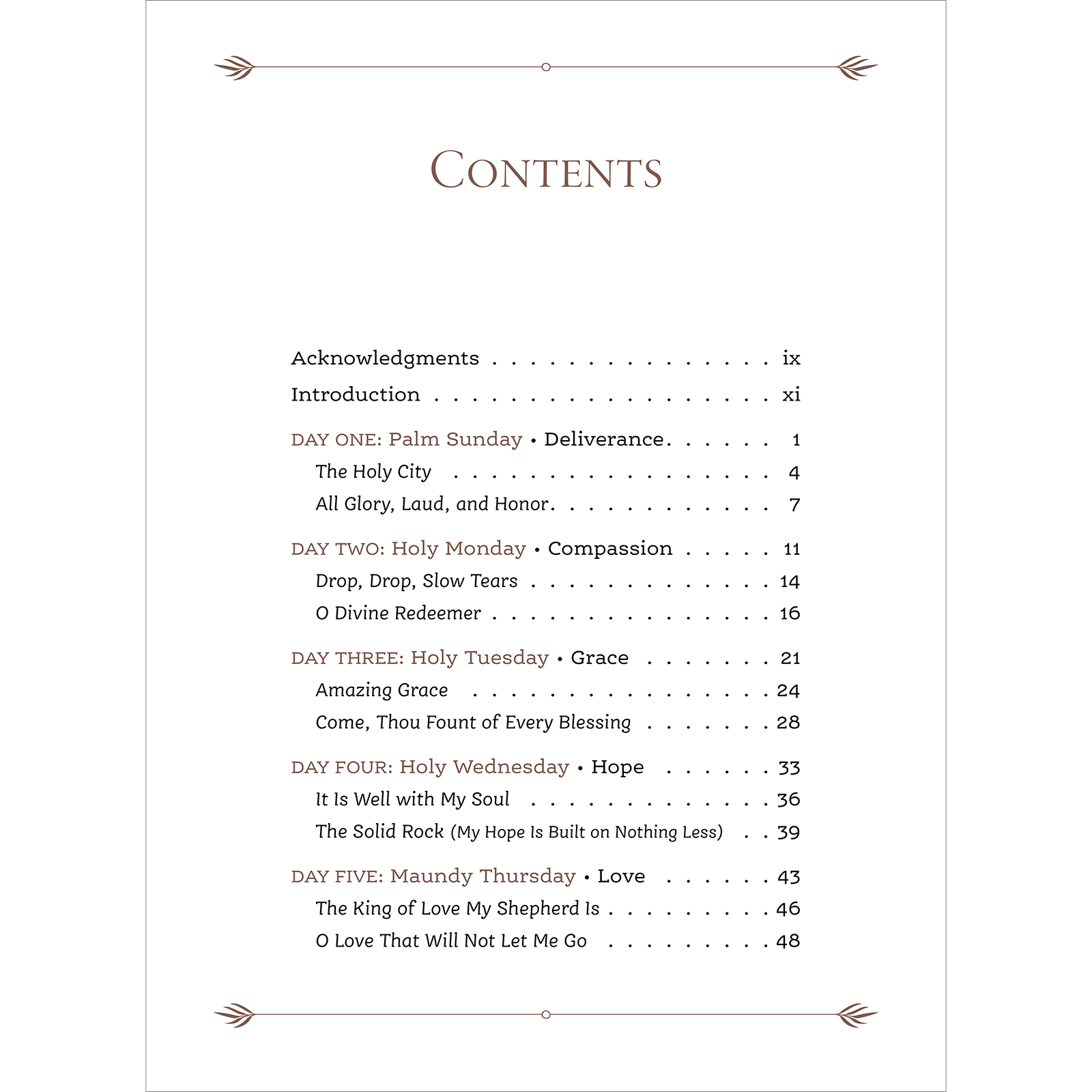 Sacred Days, Sacred Songs, , large
