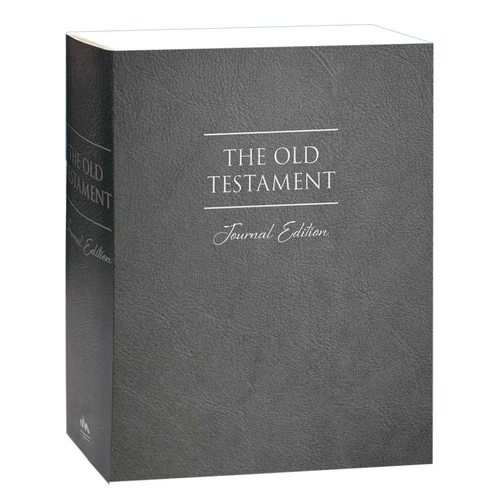 The Old Testament, Journal Edition, Gray (No Index), , large