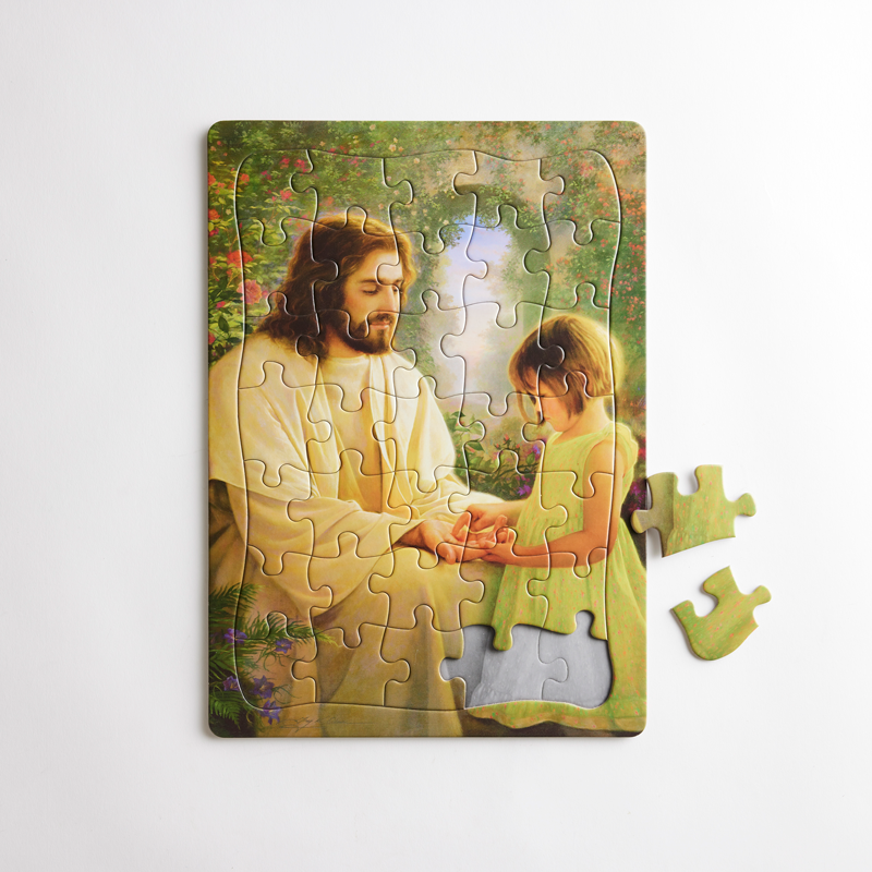 I Feel My Savior's Love 35 Piece Tray Puzzle, , large image number 4