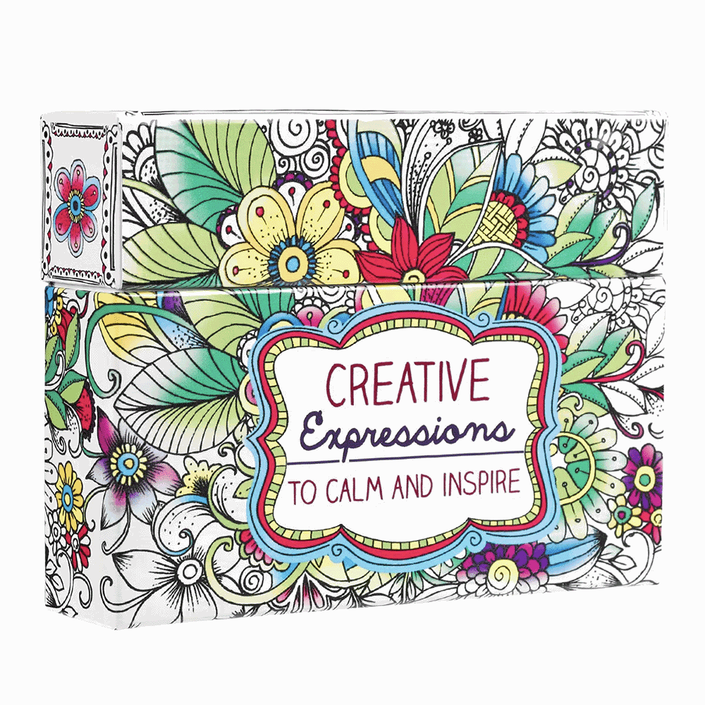 Creative Expressions to Calm and Inspire Boxed Coloring Cards, , large image number 4