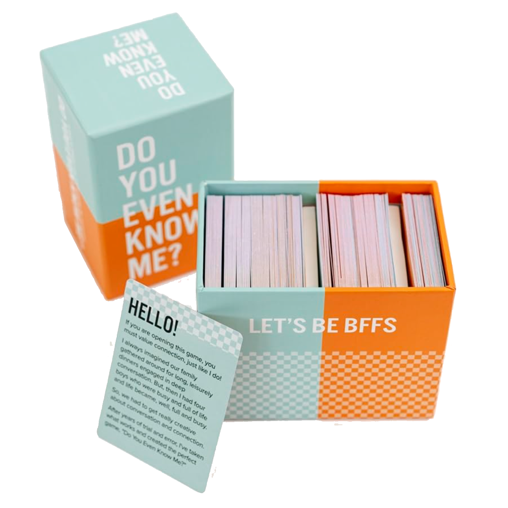 Do You Even Know Me? Card Game