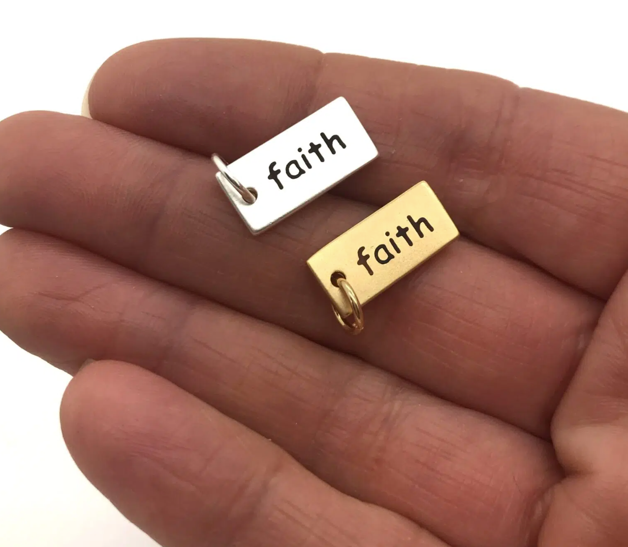 Faith Double-Sided Charm, , large image number 0